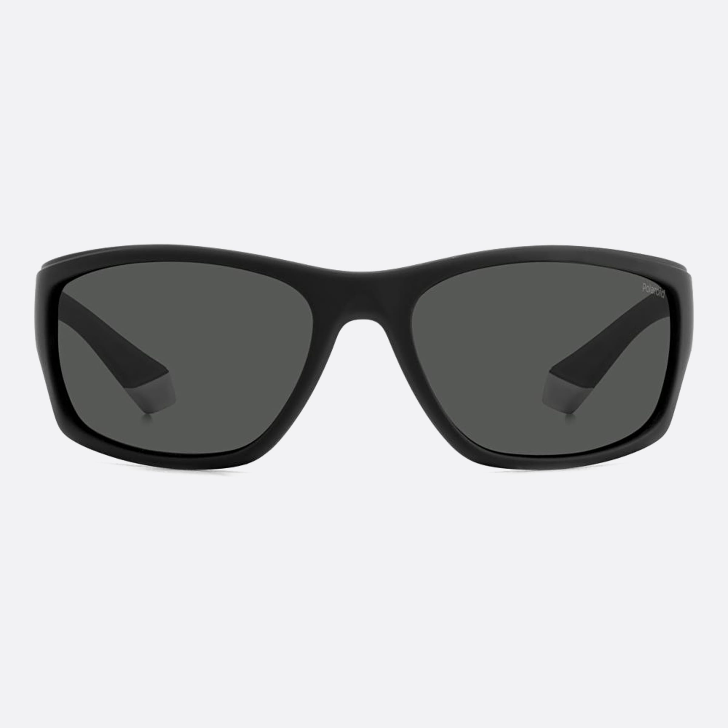 Polaroid 65mm Pld 08a Black Squared Polarized Men Sunglasses - Main View