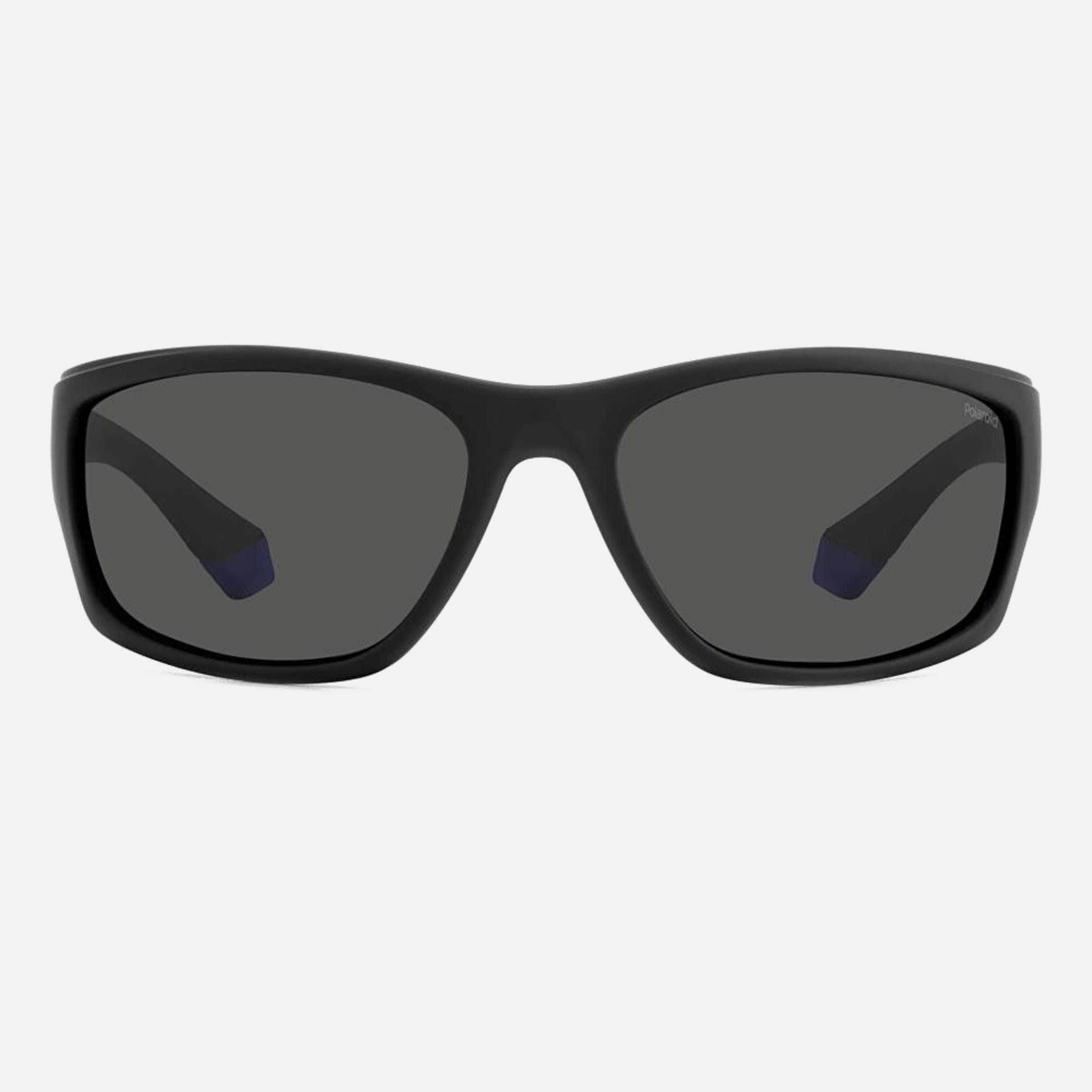 Polaroid 65mm Pld D51 Black Squared Polarized Men Sunglasses - Main View