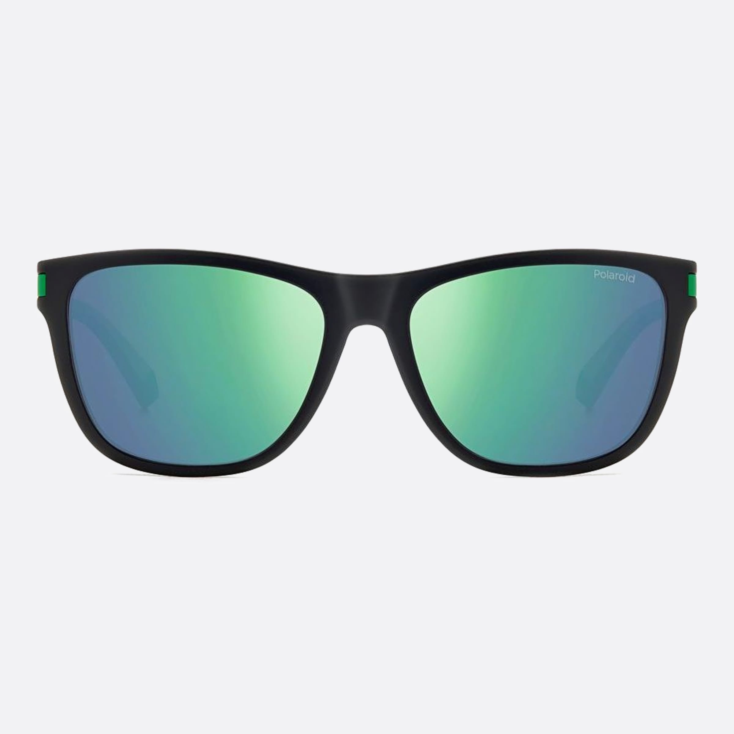 Polaroid 56mm Pld 3ol Black Squared Polarized Unisex Sunglasses - Main View