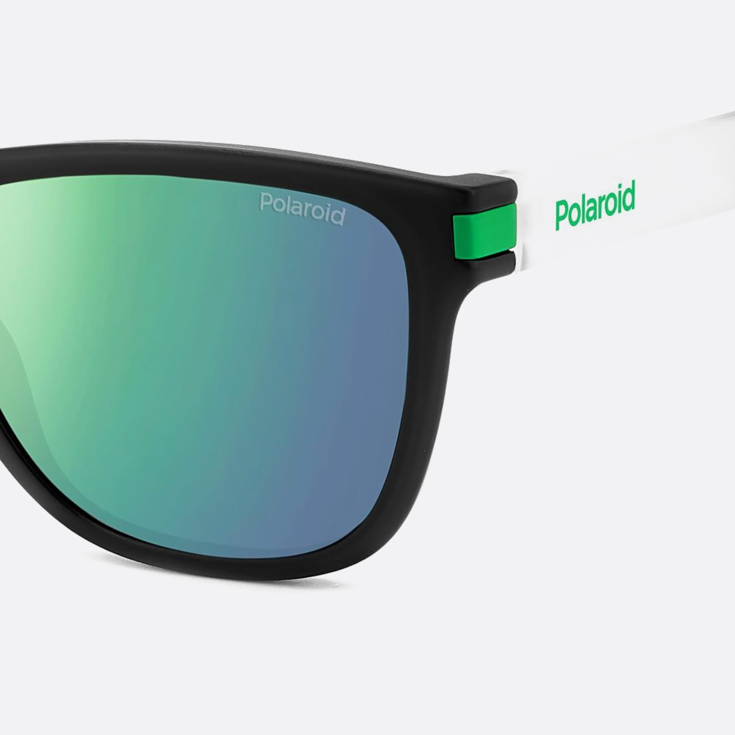 Polaroid 56mm Pld 3ol Black Squared Polarized Unisex Sunglasses - Additional Angle