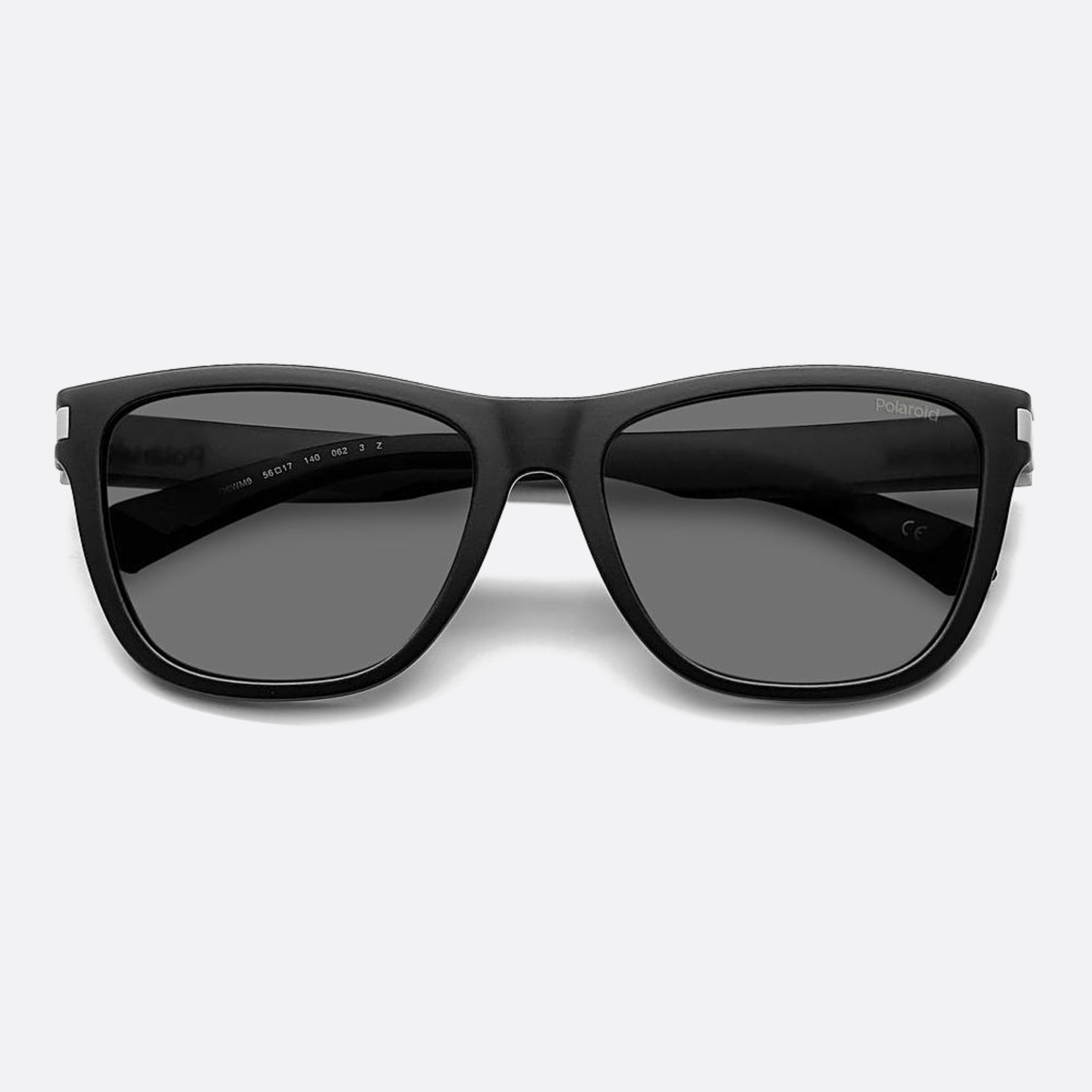 Polaroid 56mm Pld O6w Black Squared Polarized Unisex Sunglasses - Lifestyle Shot
