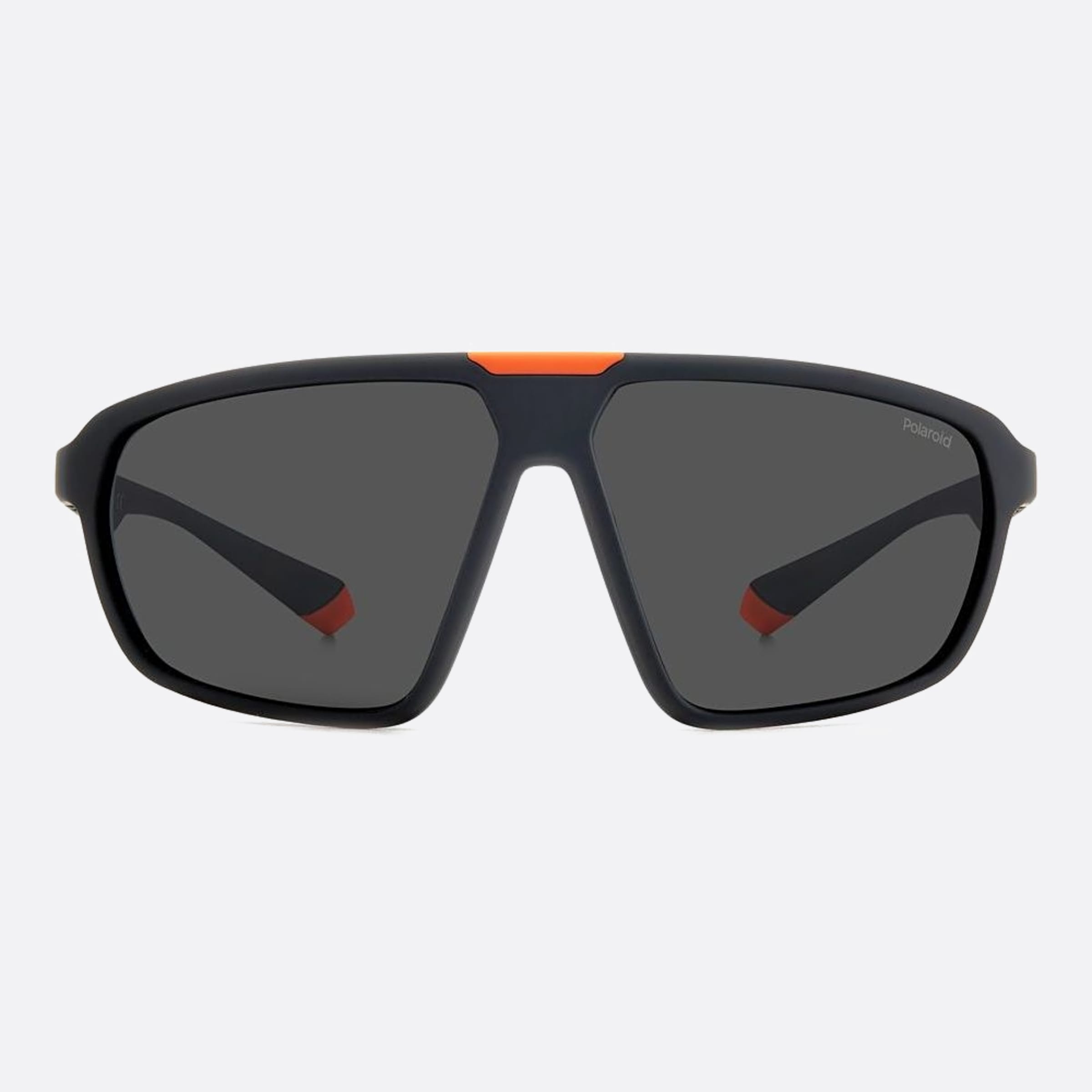 Polaroid 61mm Pld Rc2 Black Geometric Polarized Unisex Sunglasses - Main View