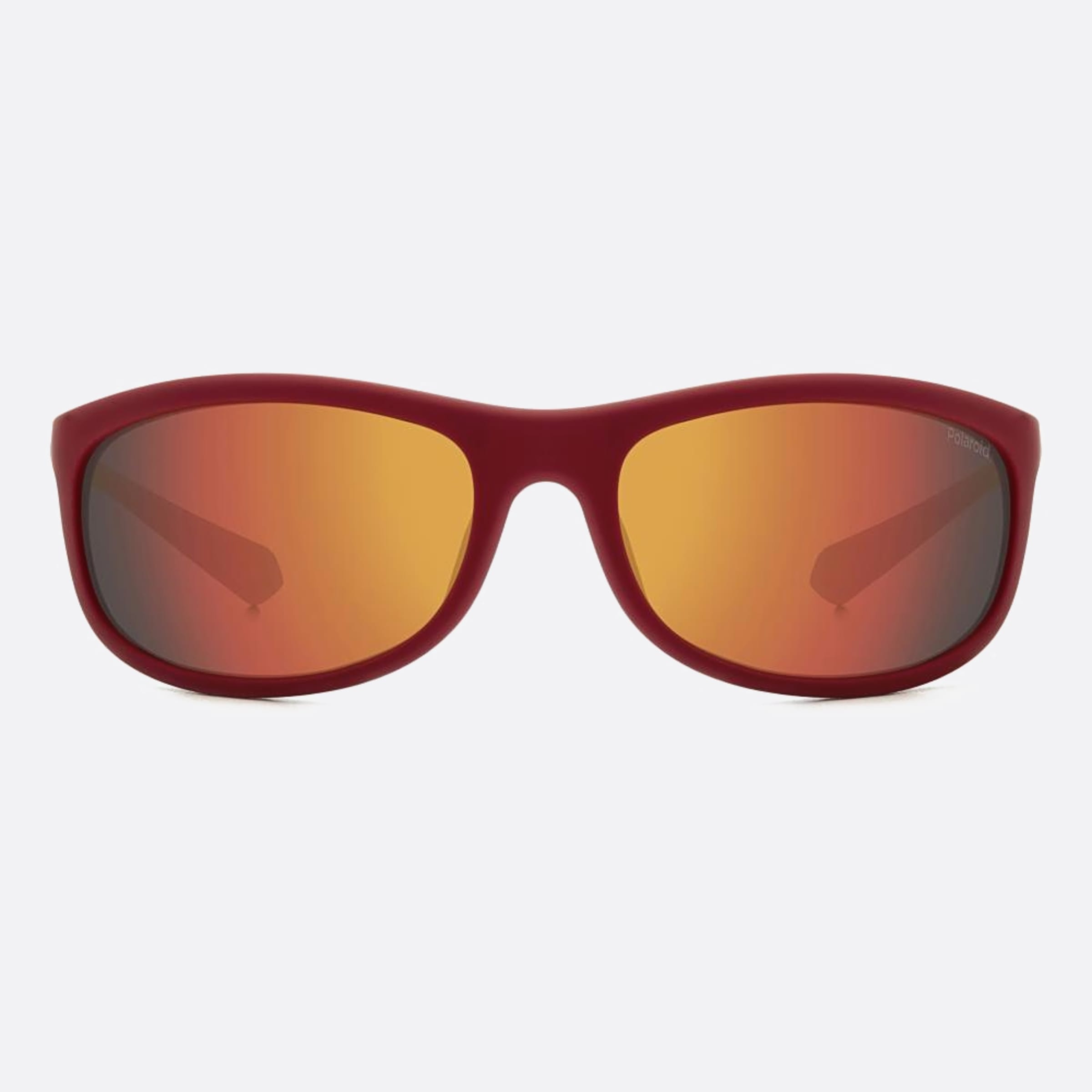 Polaroid 64mm Pld 0z3 Red Rectangle Polarized Unisex Sunglasses - Main View