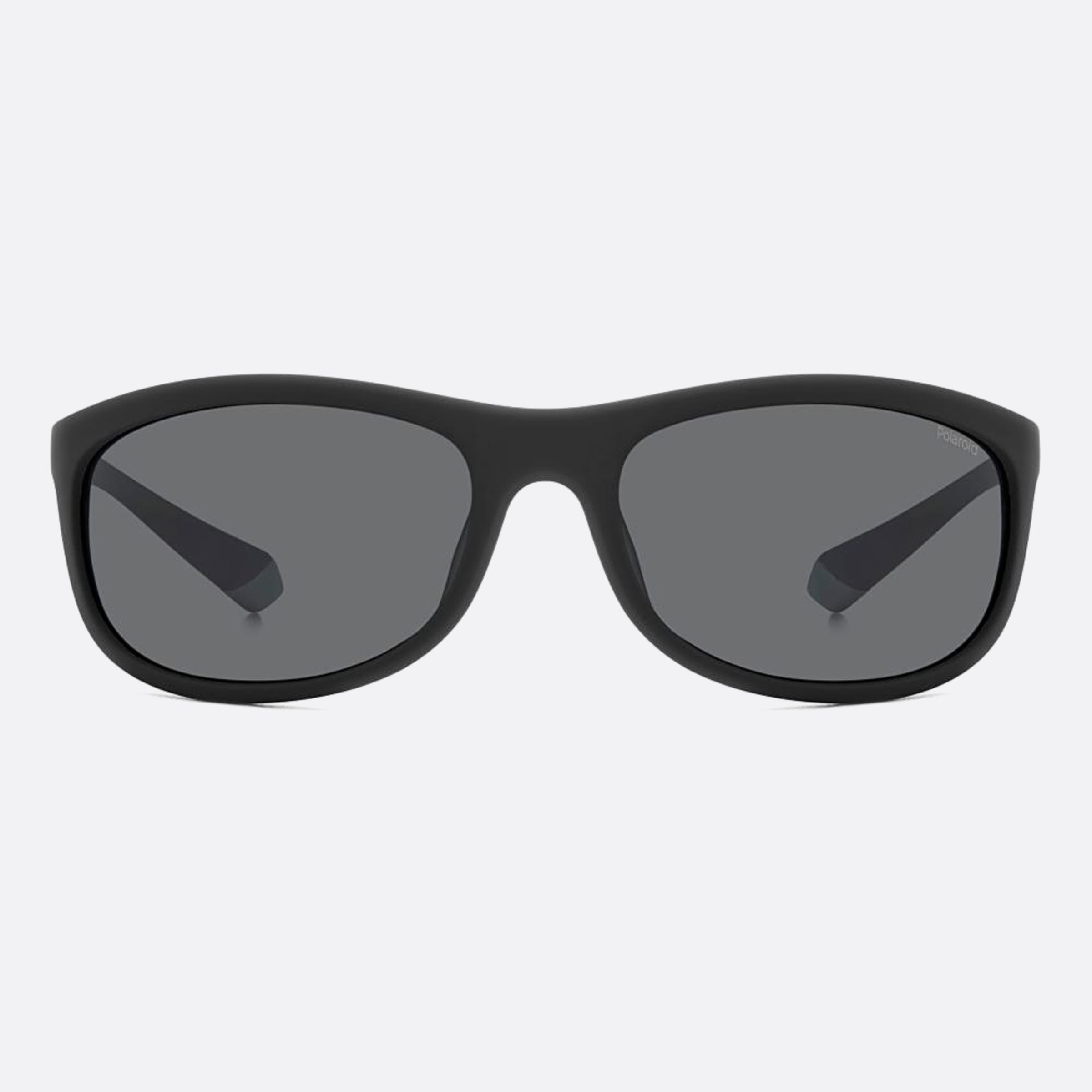 Polaroid 64mm Pld O6w Black Rectangle Polarized Unisex Sunglasses - Main View