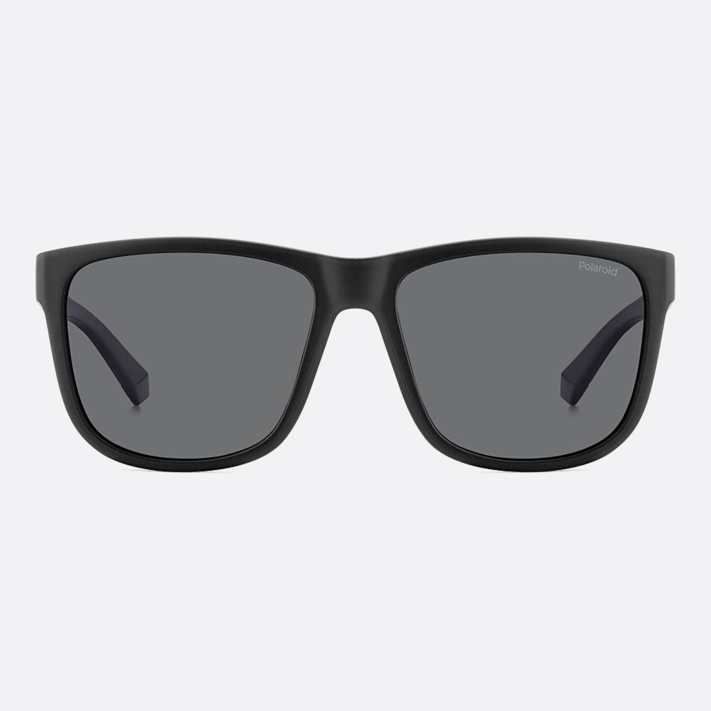 Polaroid 57mm Pld Black Squared Polarized Men Sunglasses - Main View