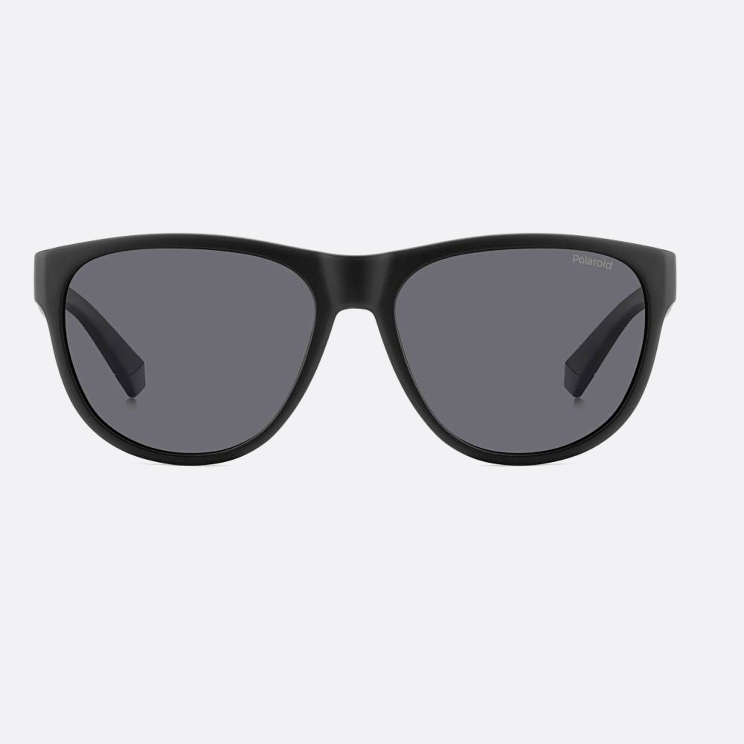 Polaroid 56mm Pld Black Squared Unisex Sunglasses - Main View