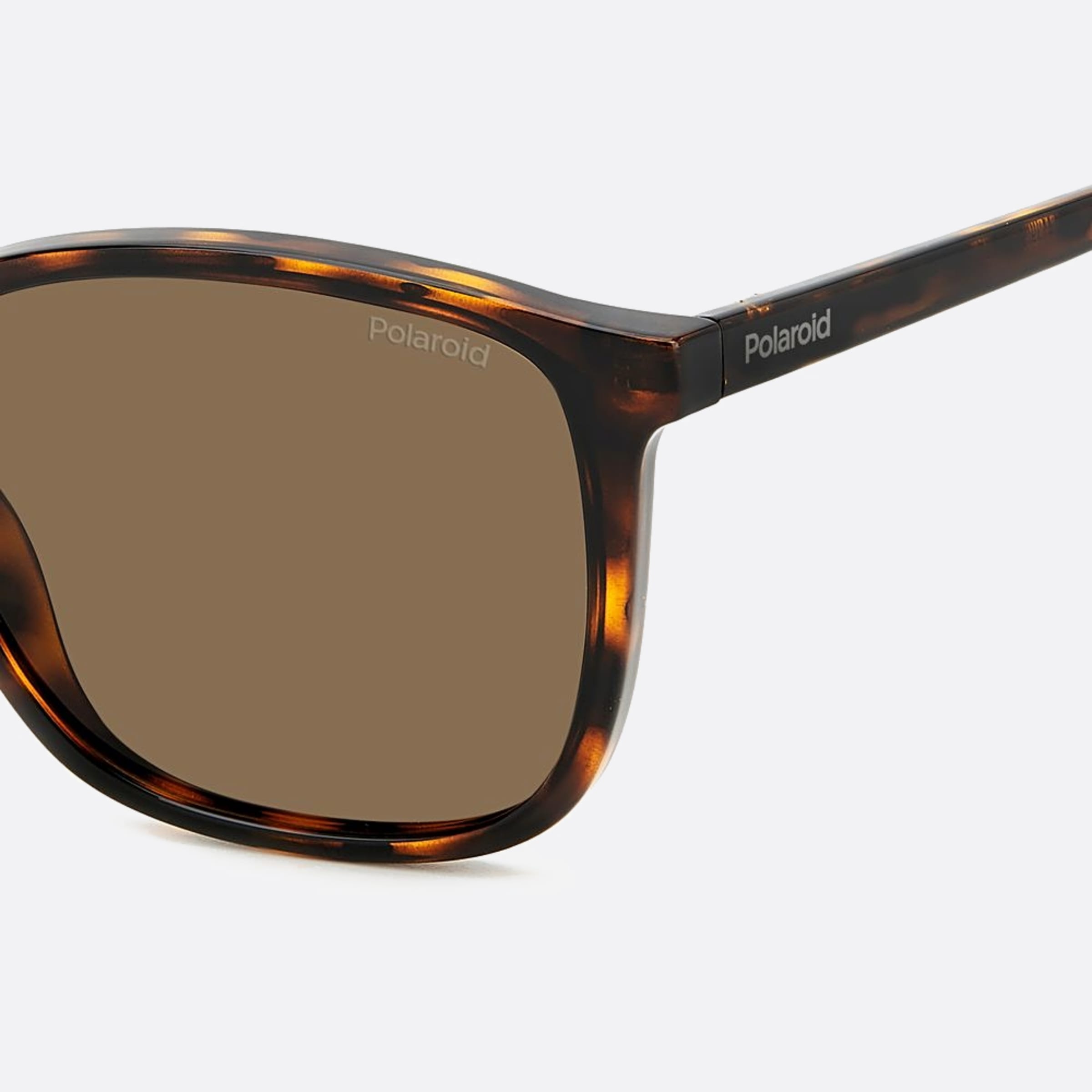 Polaroid 54mm Pld Havana Squared Polarized Men Sunglasses - Additional Angle