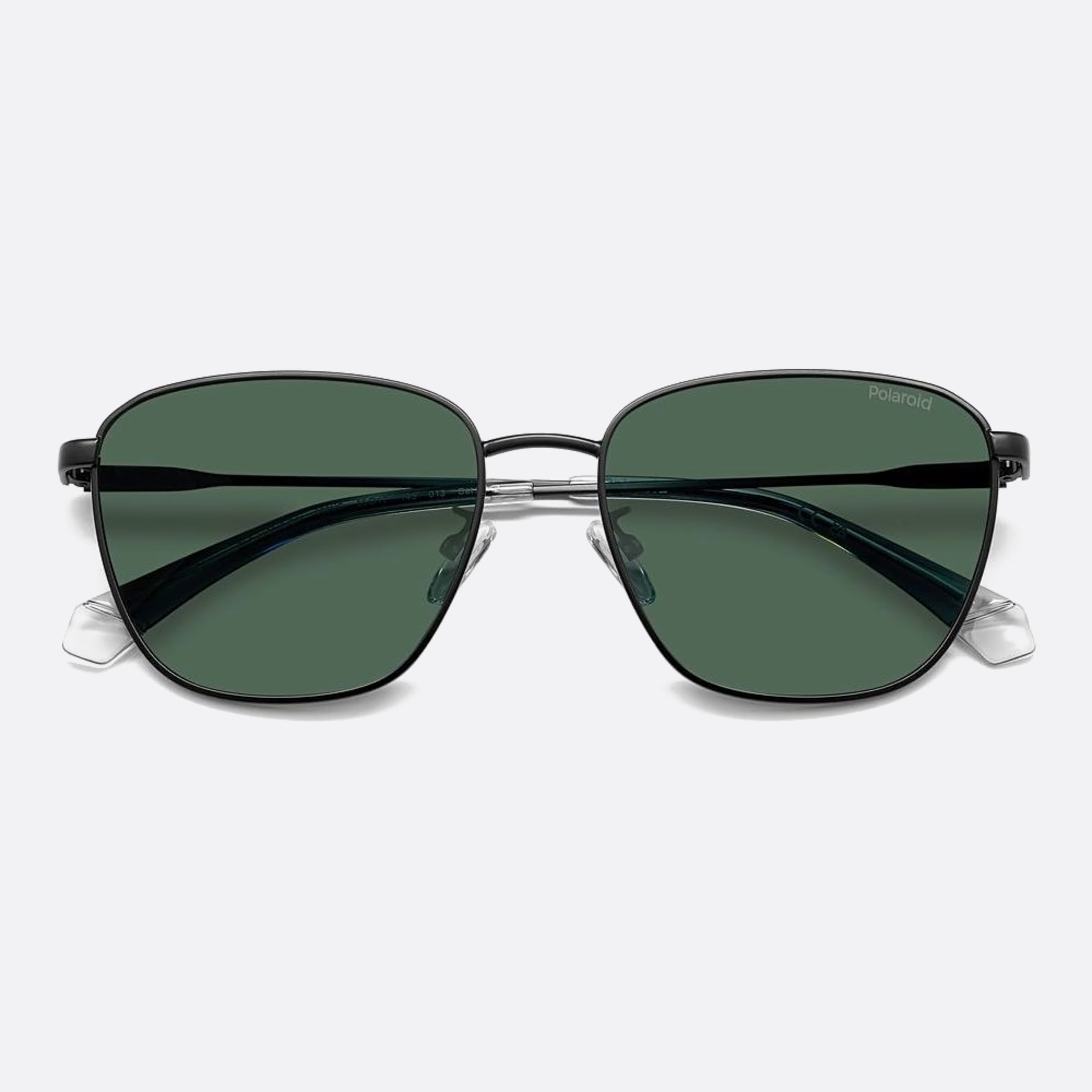 Polaroid 56mm Pld Black Geometric Polarized Men Sunglasses - Detail View