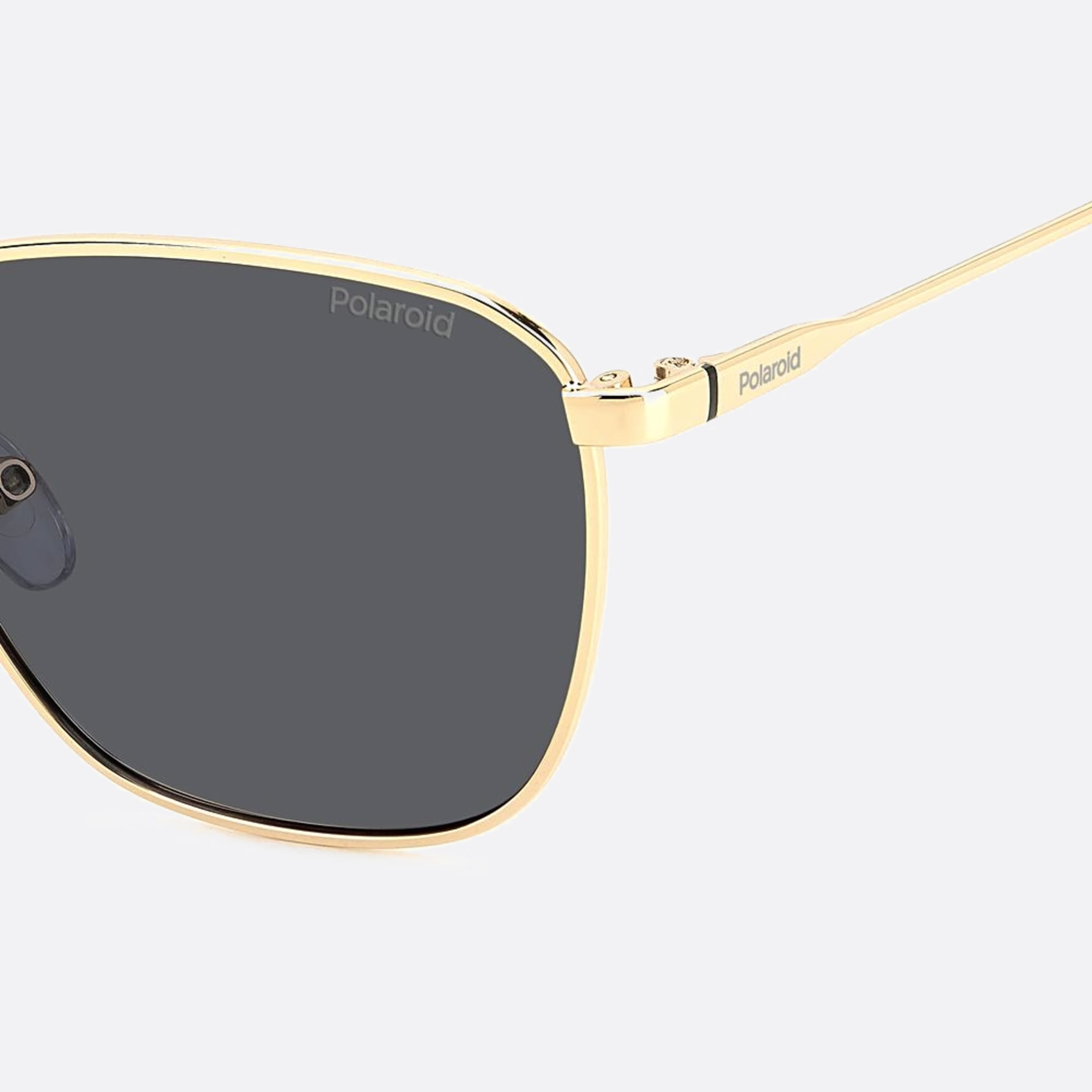 Polaroid 56mm Pld J5g Gold Geometric Polarized Men Sunglasses - Lifestyle Shot