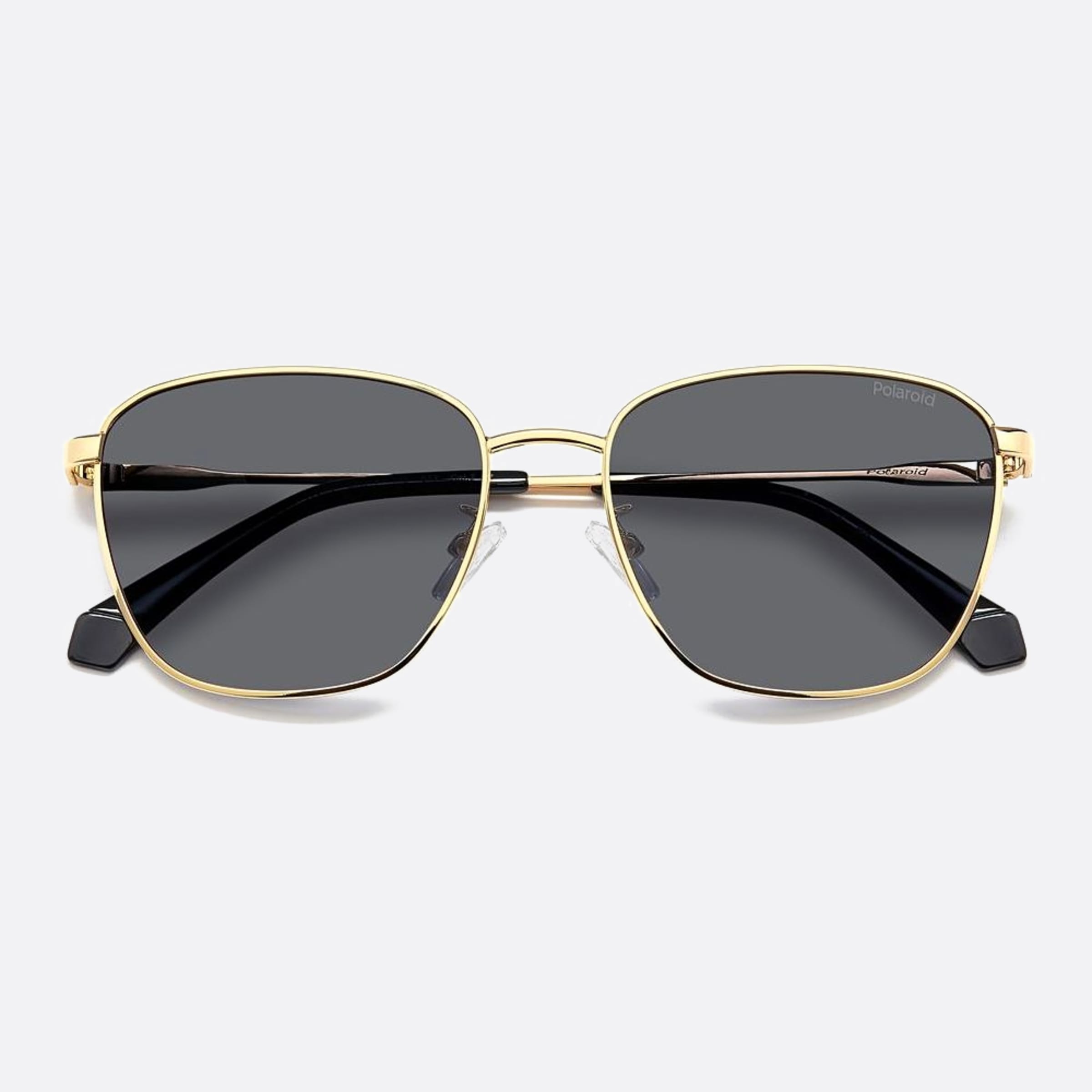 Polaroid 56mm Pld J5g Gold Geometric Polarized Men Sunglasses - Additional Angle