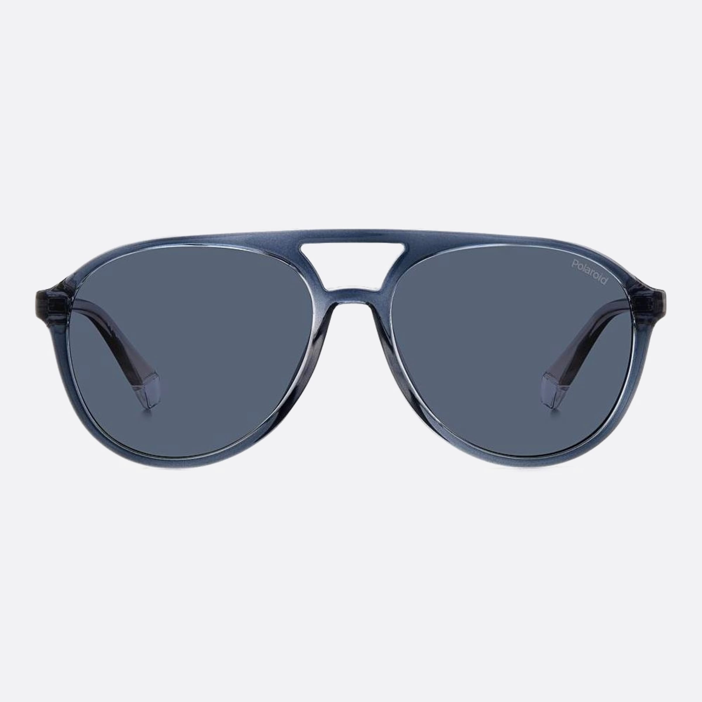 Polaroid 56mm Pld 09v Grey Pilot Unisex Sunglasses - Main View