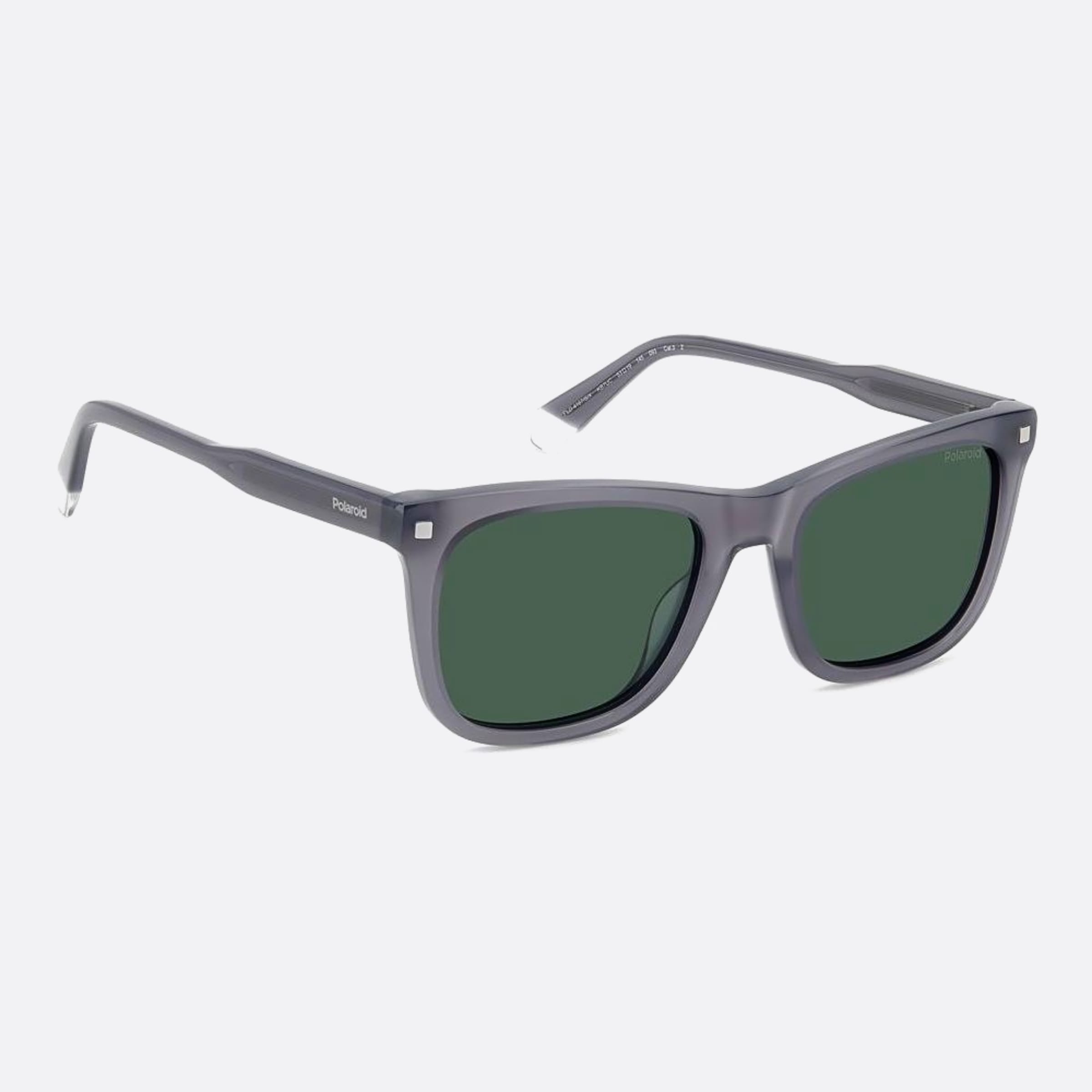 Polaroid 53mm Pld Kb7 Grey Visor Unisex Sunglasses - Detail View