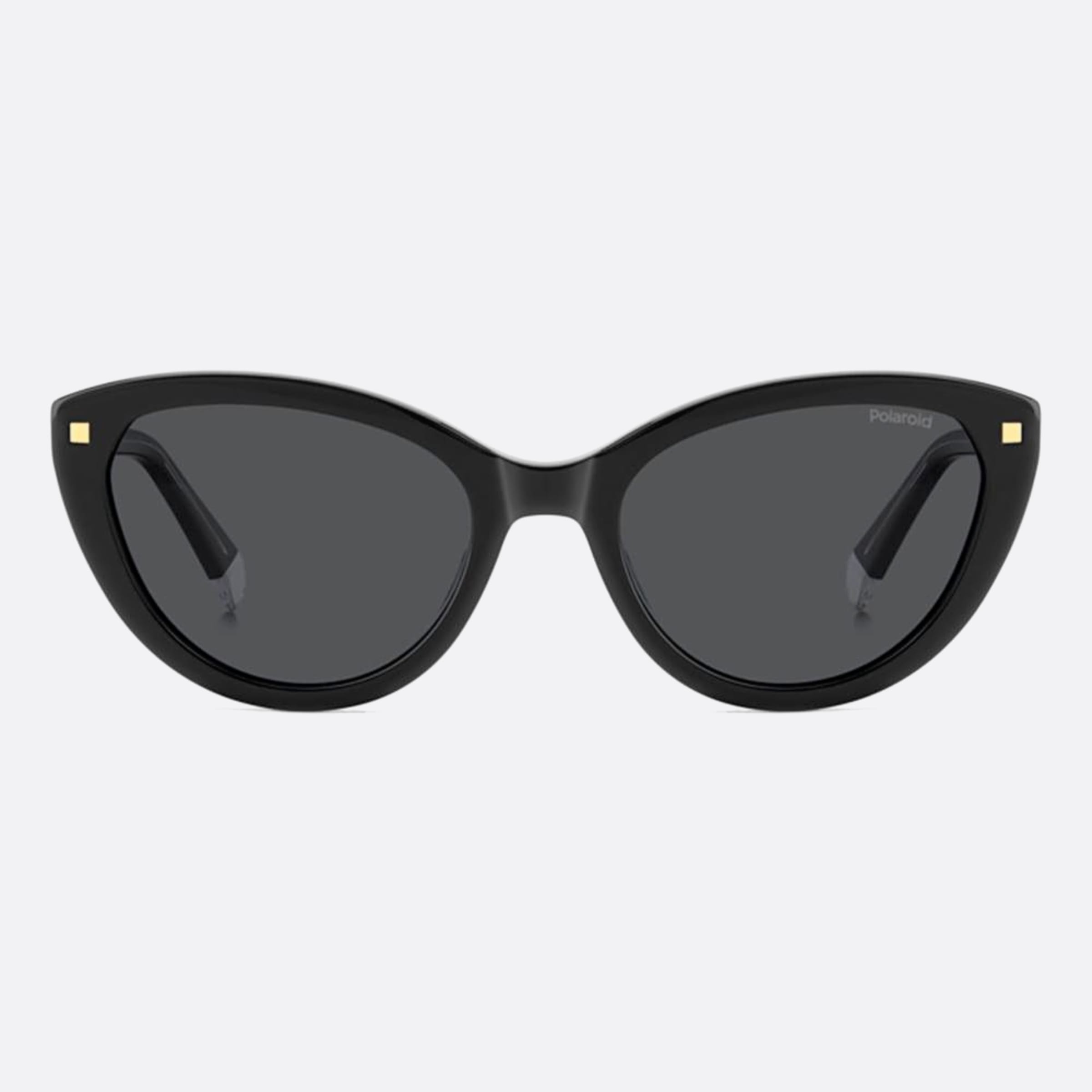 Polaroid 54mm Pld Black Cat Eye Polarized Women Sunglasses - Main View
