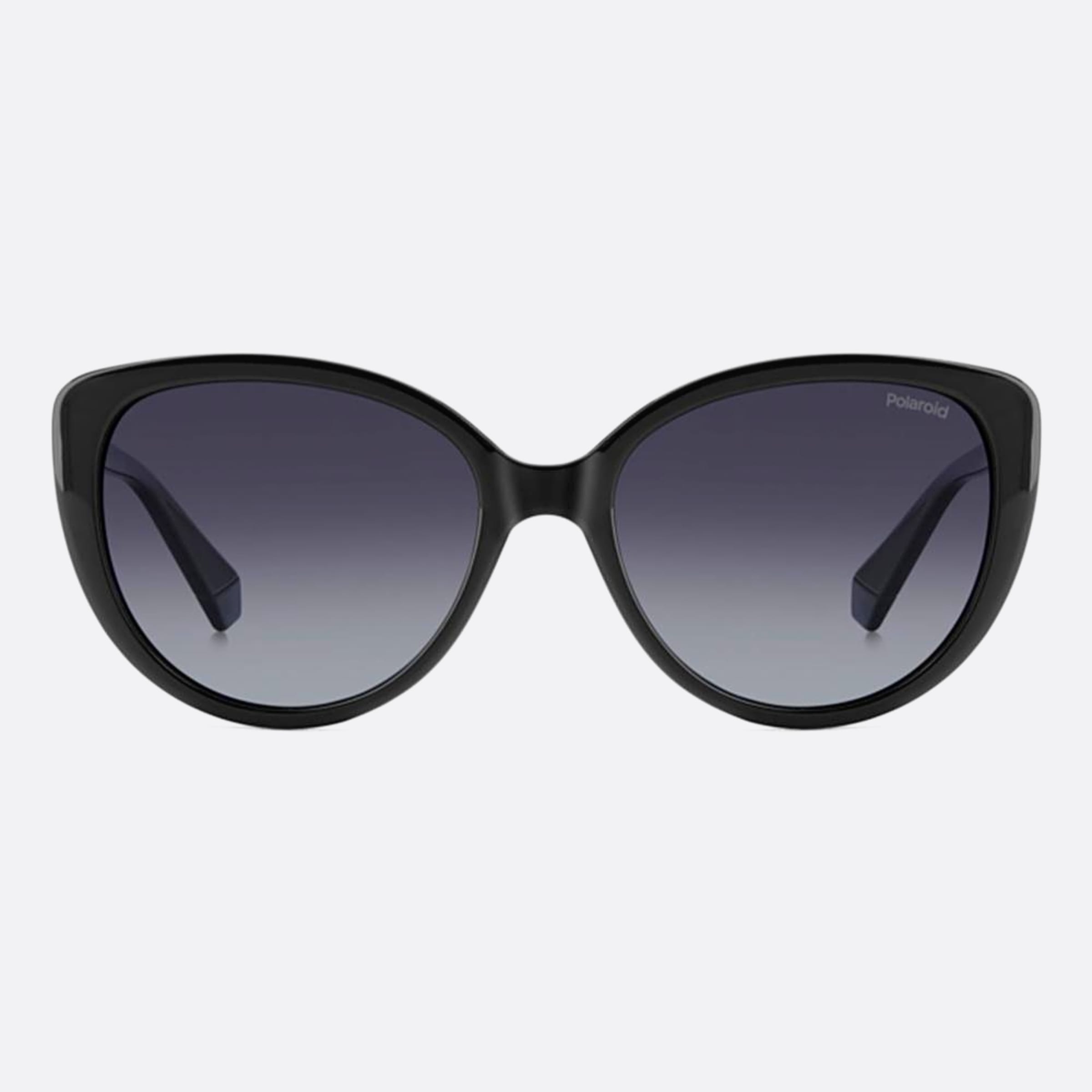 Polaroid 56mm Pld Black Cat Eye Polarized Women Sunglasses - Main View