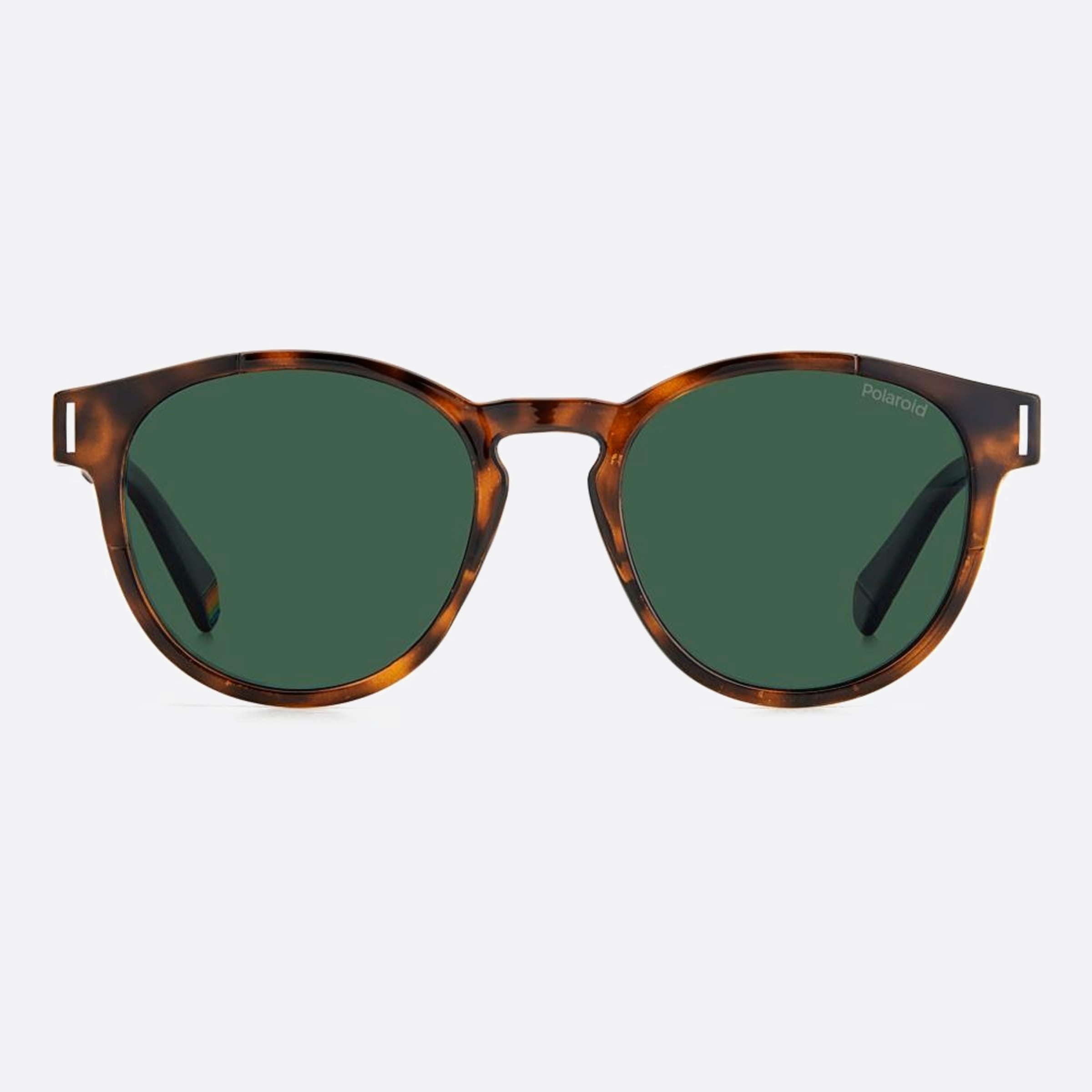 Polaroid 51mm Pld Havana Round Polarized Unisex Sunglasses - Main View