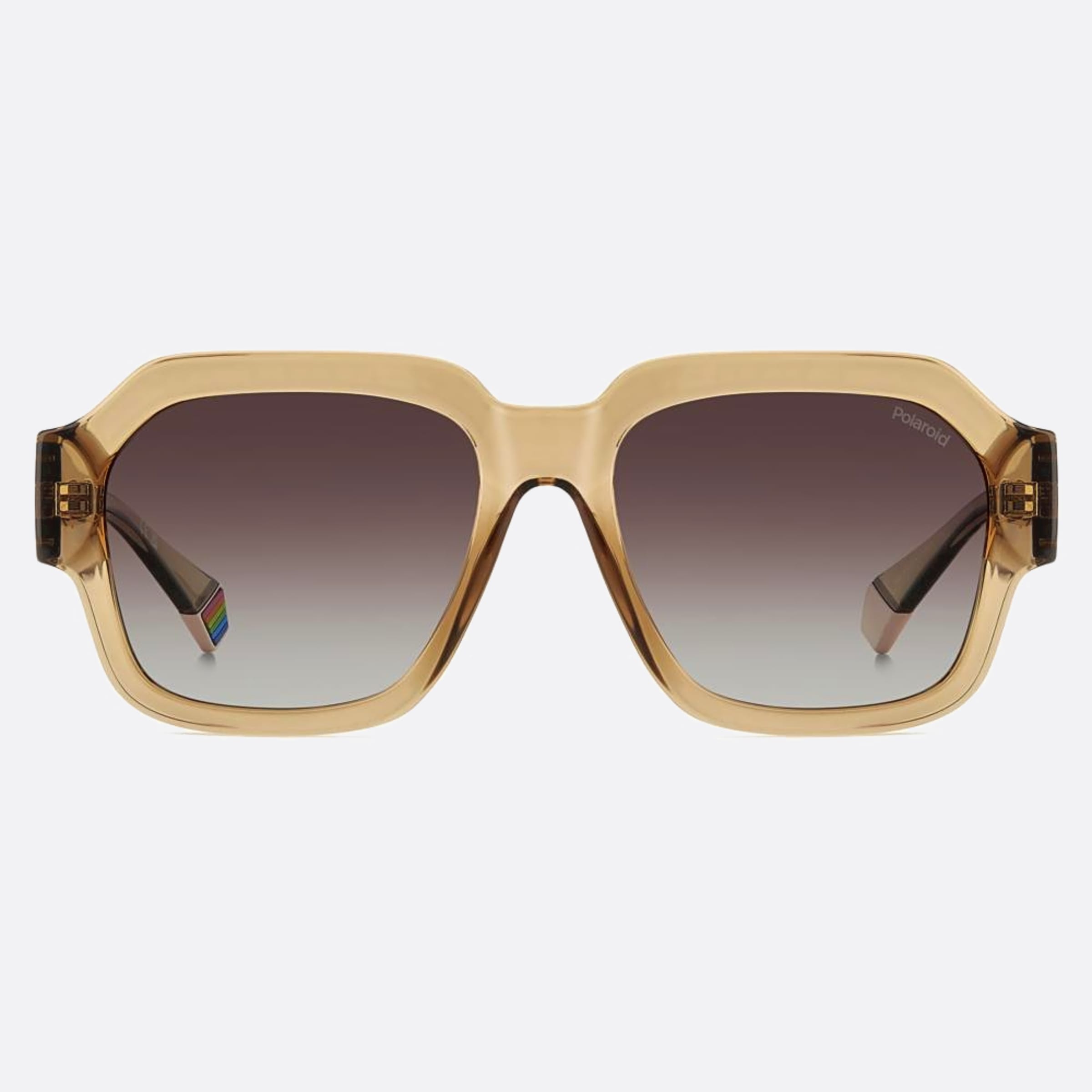 Polaroid 54mm Pld 10a Brown Oversize Unisex Sunglasses - Main View