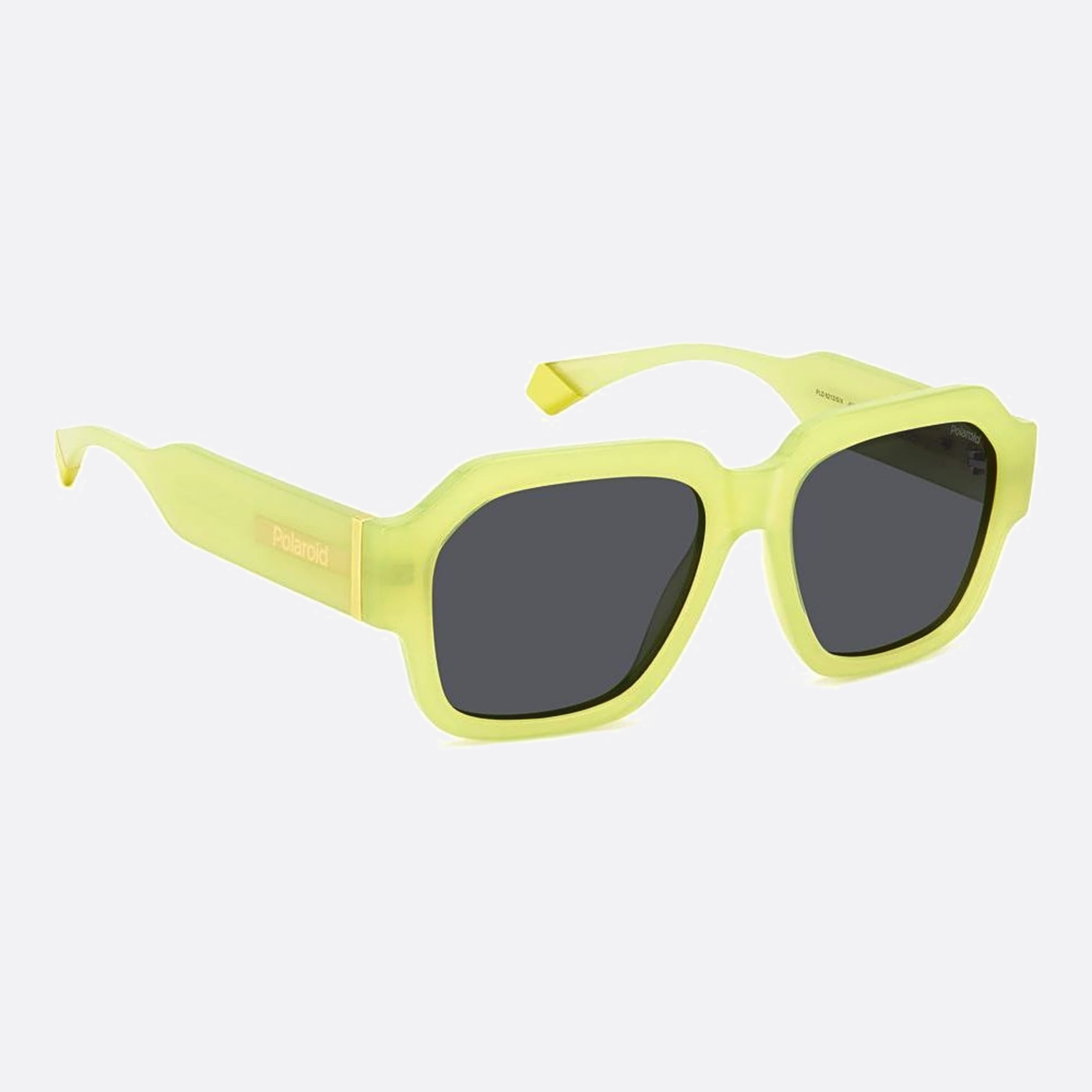 Polaroid 54mm Pld 40g Grey Oversize Polarized Unisex Sunglasses - Detail View