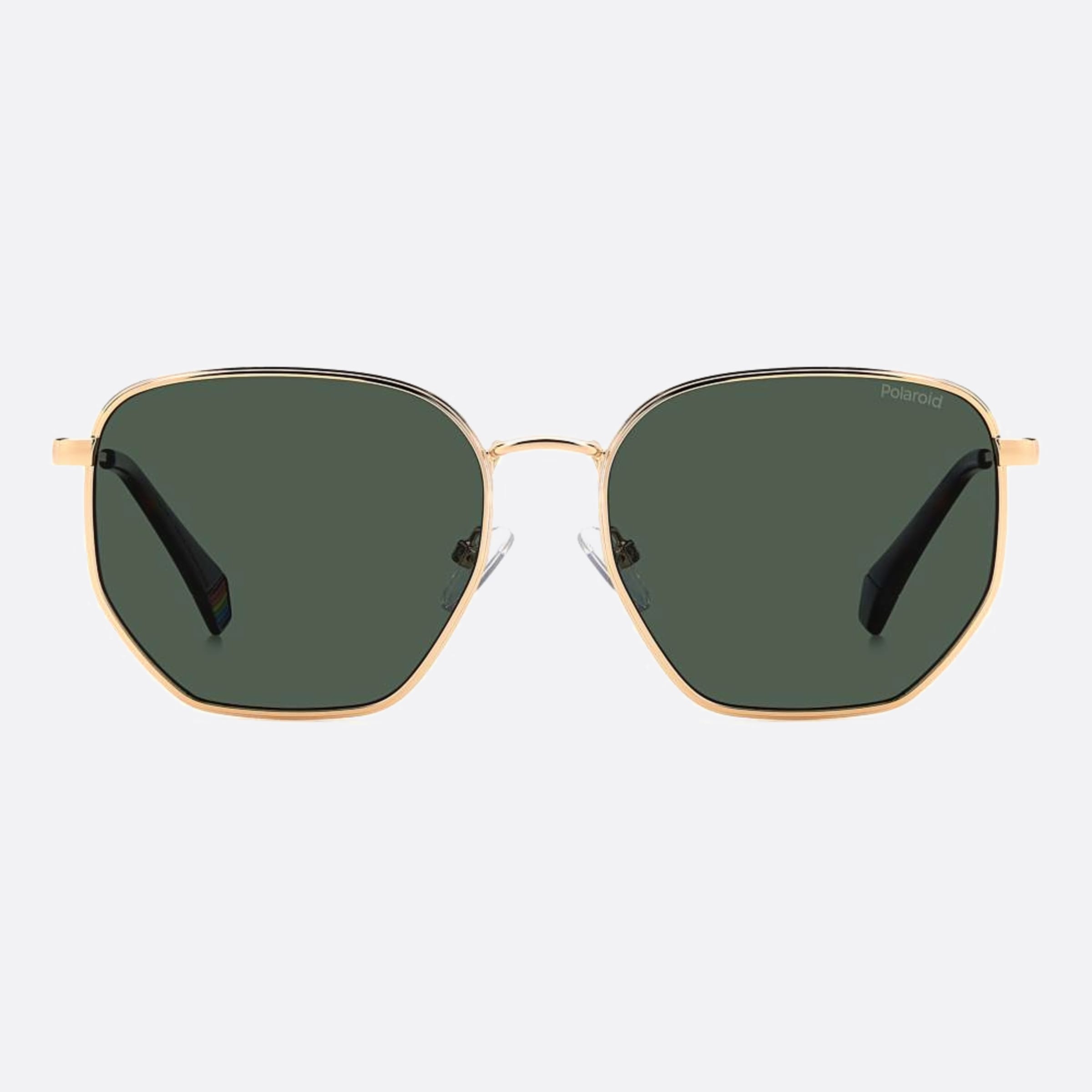 Polaroid 56mm Pld Ddb Gold Pilot Unisex Sunglasses - Main View