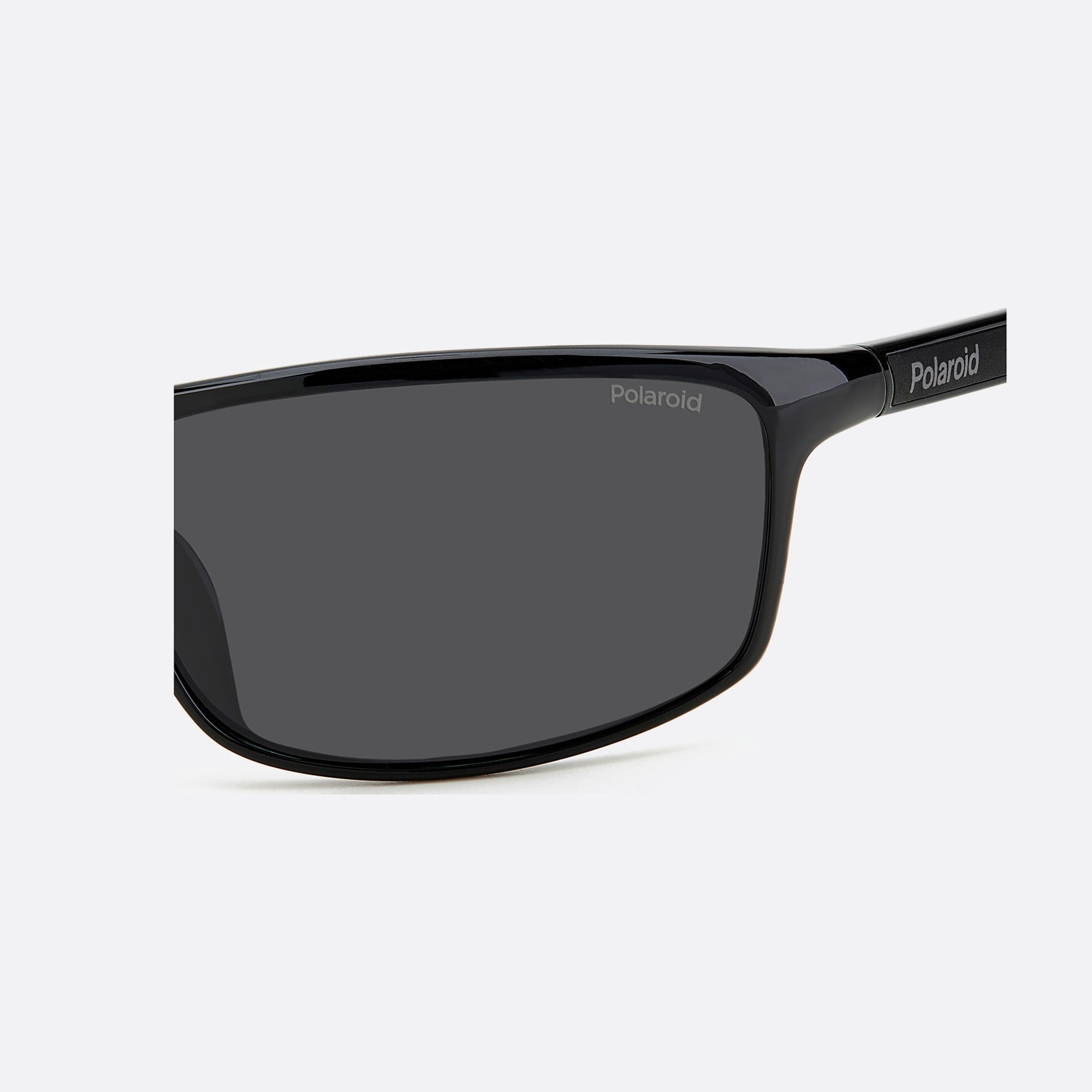 Polaroid 63mm Pld Black Geometric Polarized Unisex Sunglasses - Lifestyle Shot