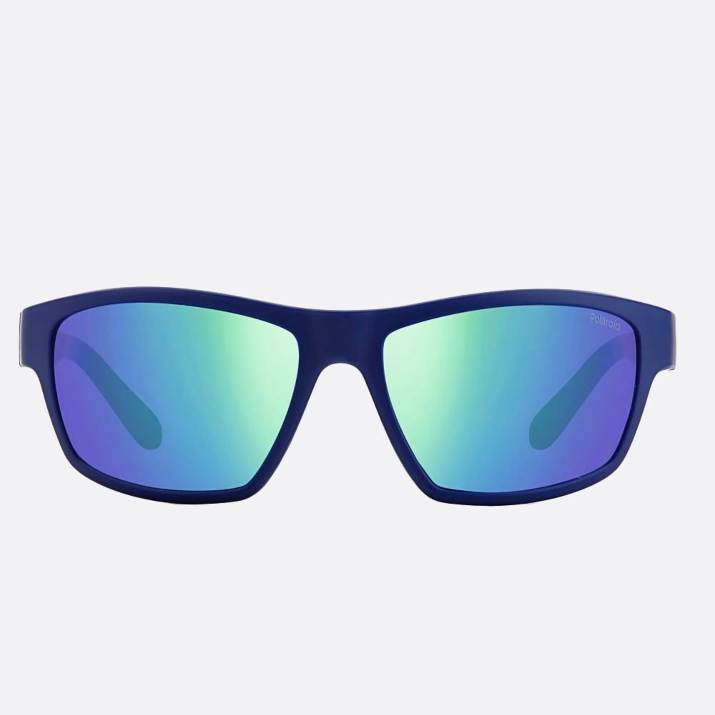 Polaroid 60mm Unisex Pld Pjp Blue Squared Polarized Sunglasses - Main View