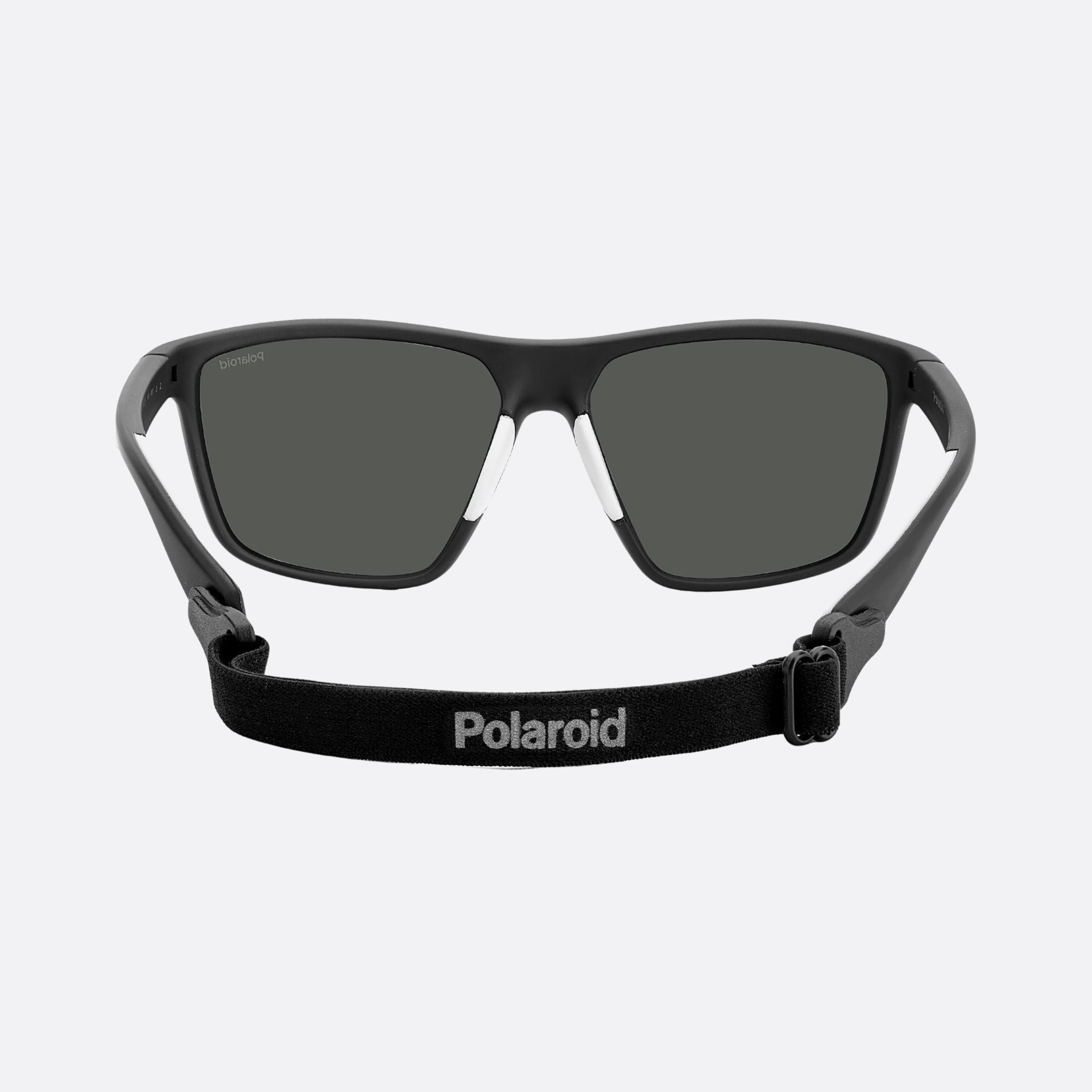 Polaroid 59mm Pld 08a Black Geometric Polarized Men Sunglasses - Additional Angle