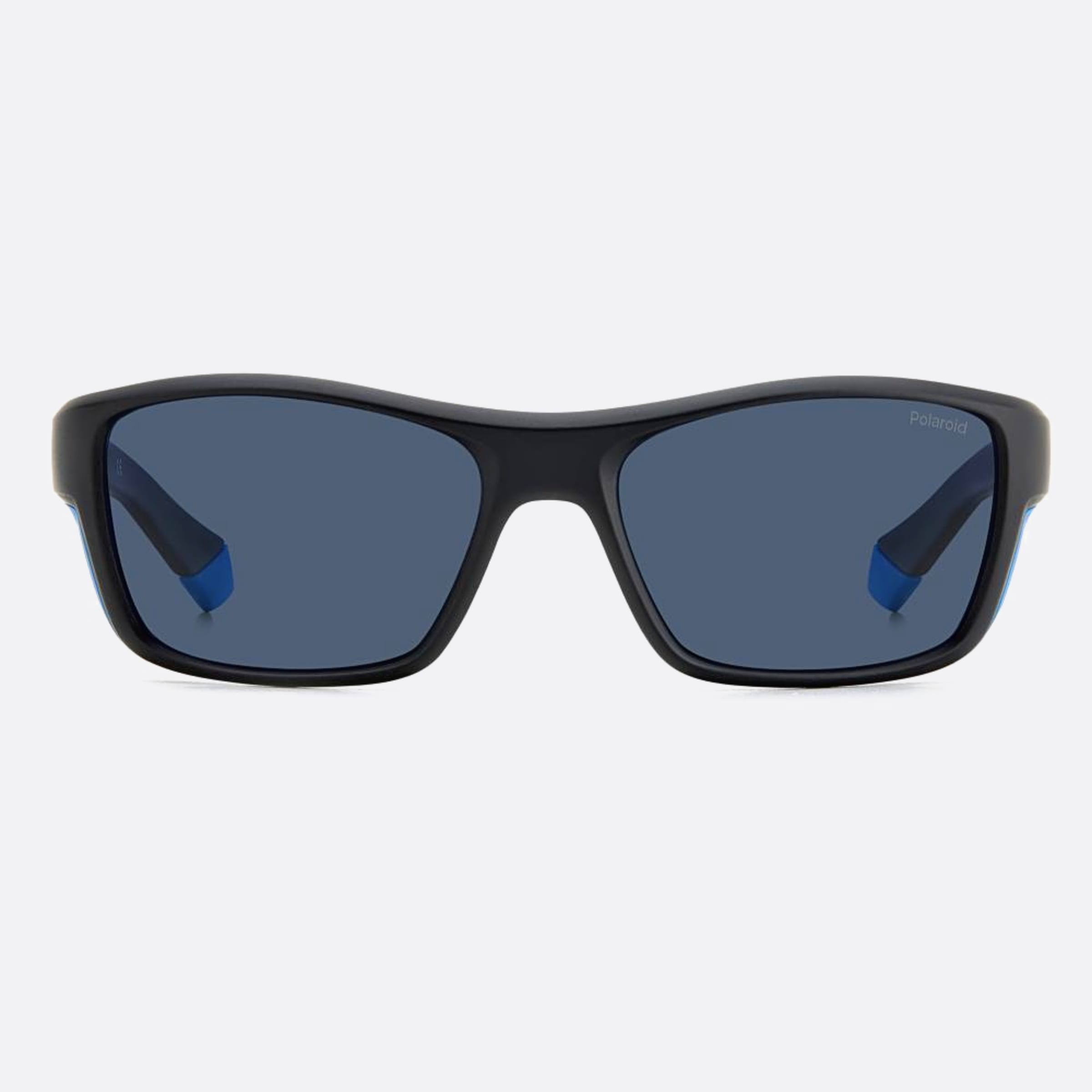 Polaroid 57mm Pld Oy4 Black Squared Polarized Men Sunglasses - Main View