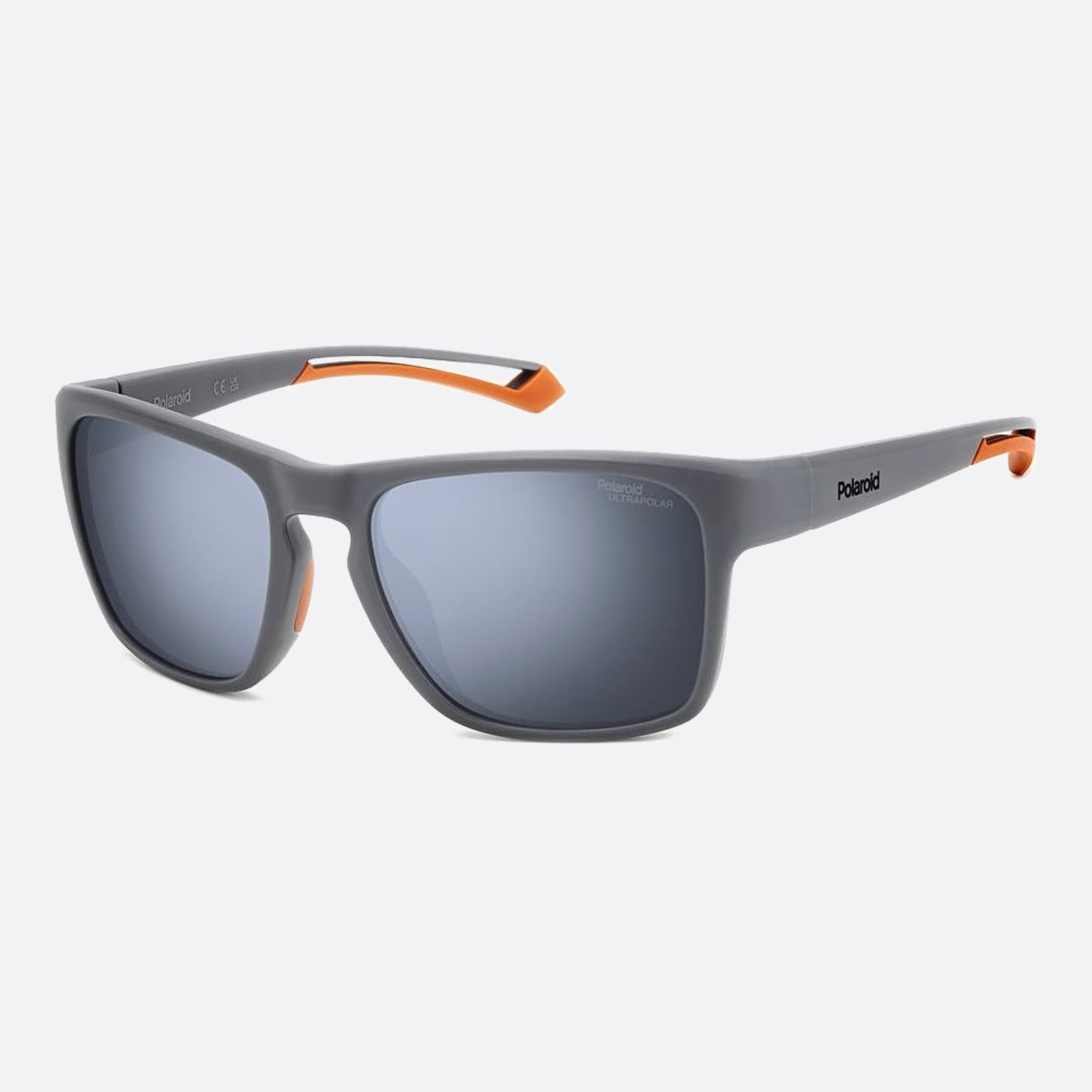 Polaroid 56mm Pld Riw Grey Sports Polarized Men Sunglasses - Side View
