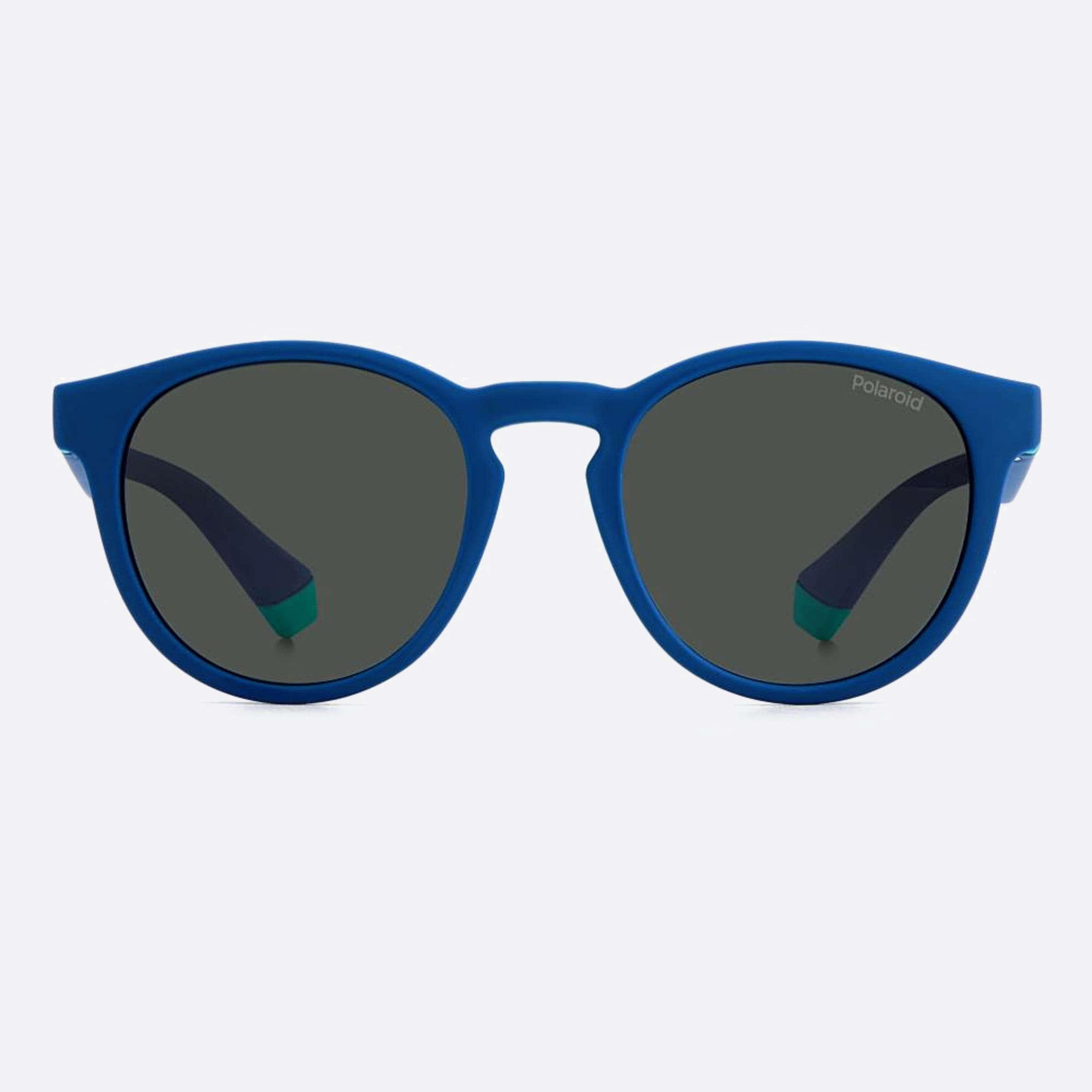 Polaroid 45mm Pld Junior Blue Round Polarized Unisex Sunglasses - Main View
