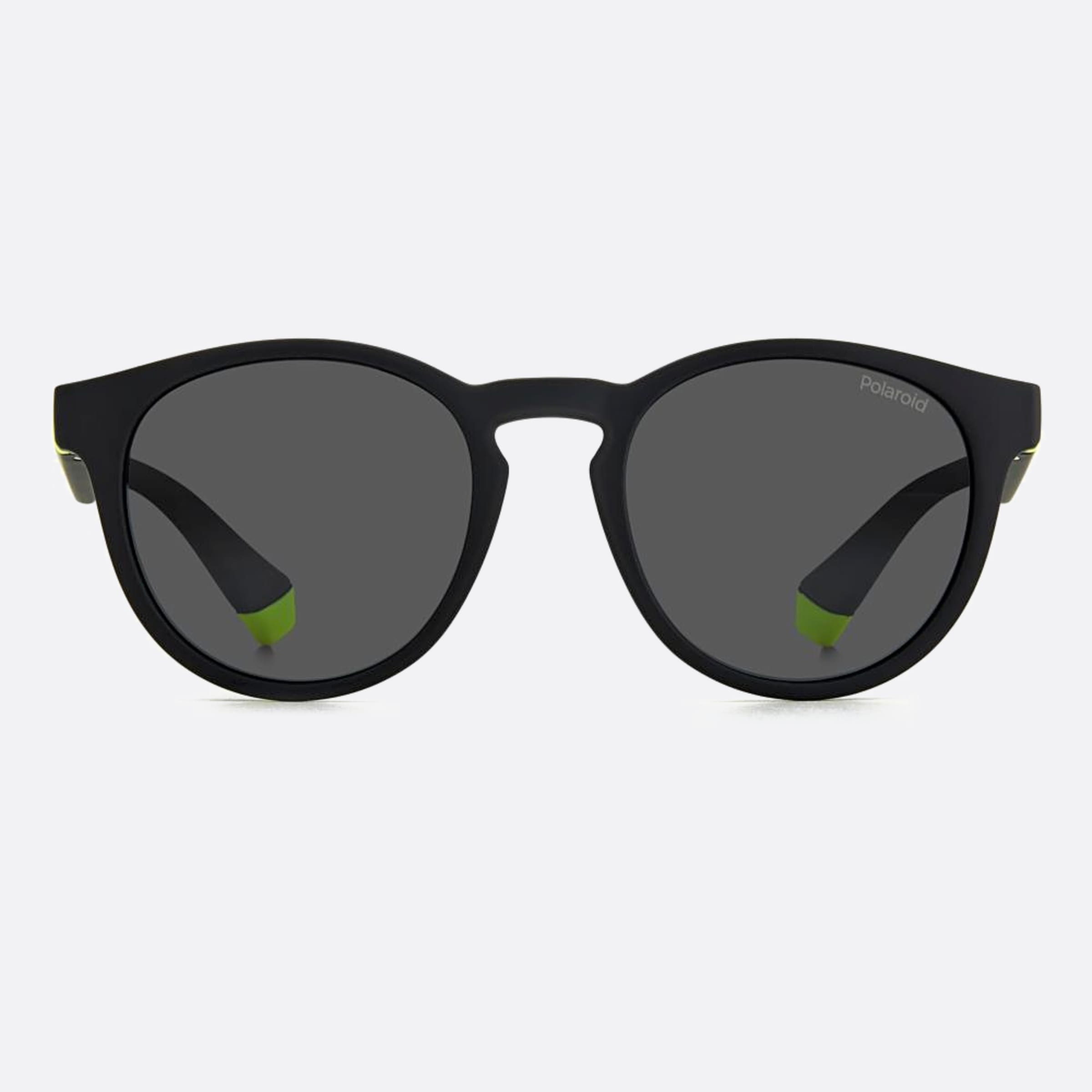 Polaroid 45mm Pld Junior 71c Black Round Polarized Unisex Sunglasses - Main View