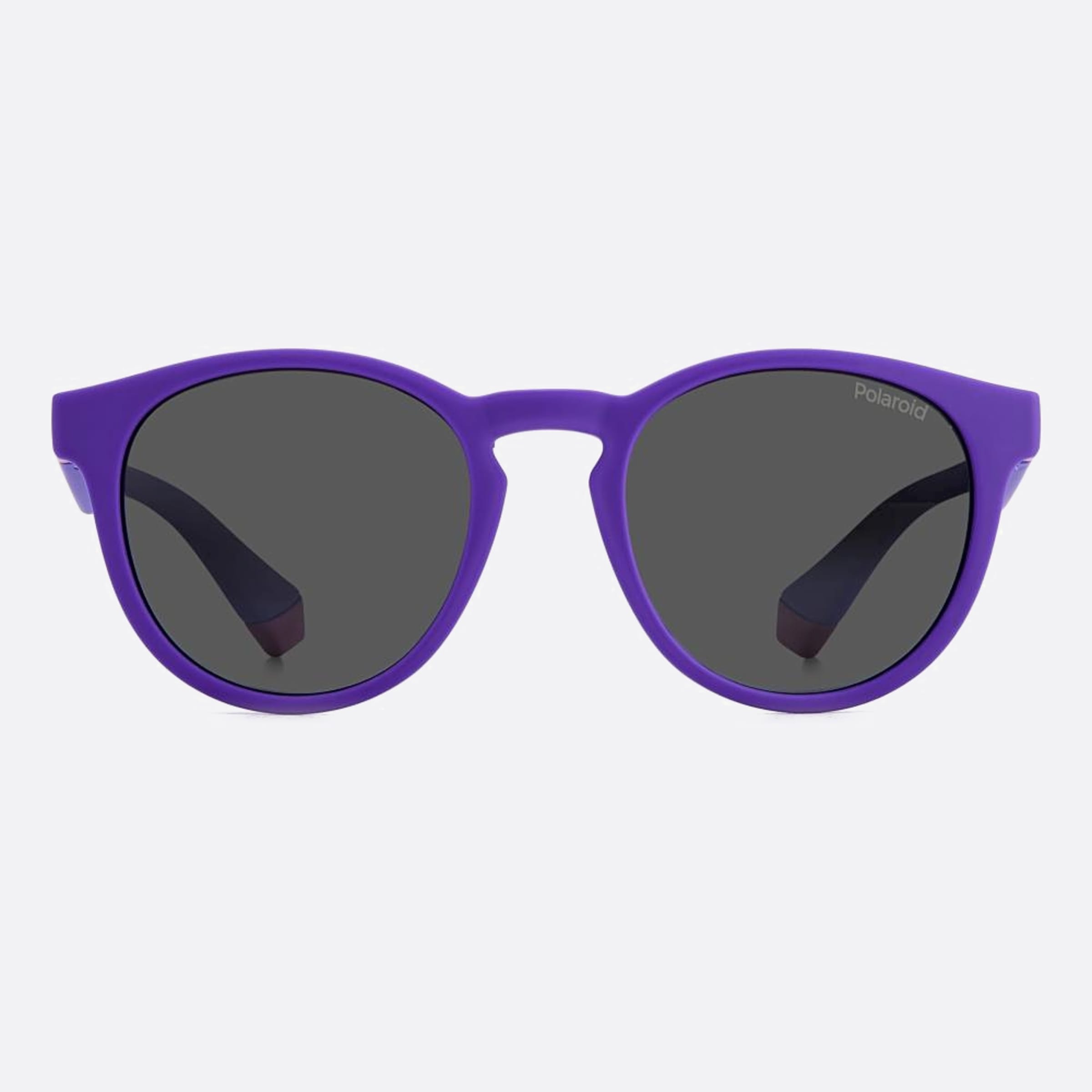 Polaroid 45mm Pld Junior Violet Round Polarized Unisex Sunglasses - Main View