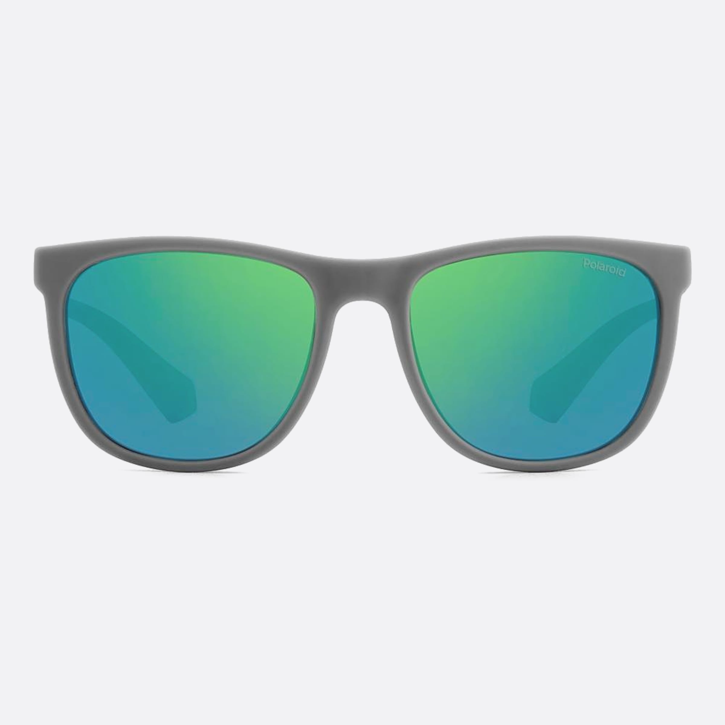 Polaroid 49mm Pld Junior 3u5 Grey Squared Polarized Unisex Sunglasses - Main View