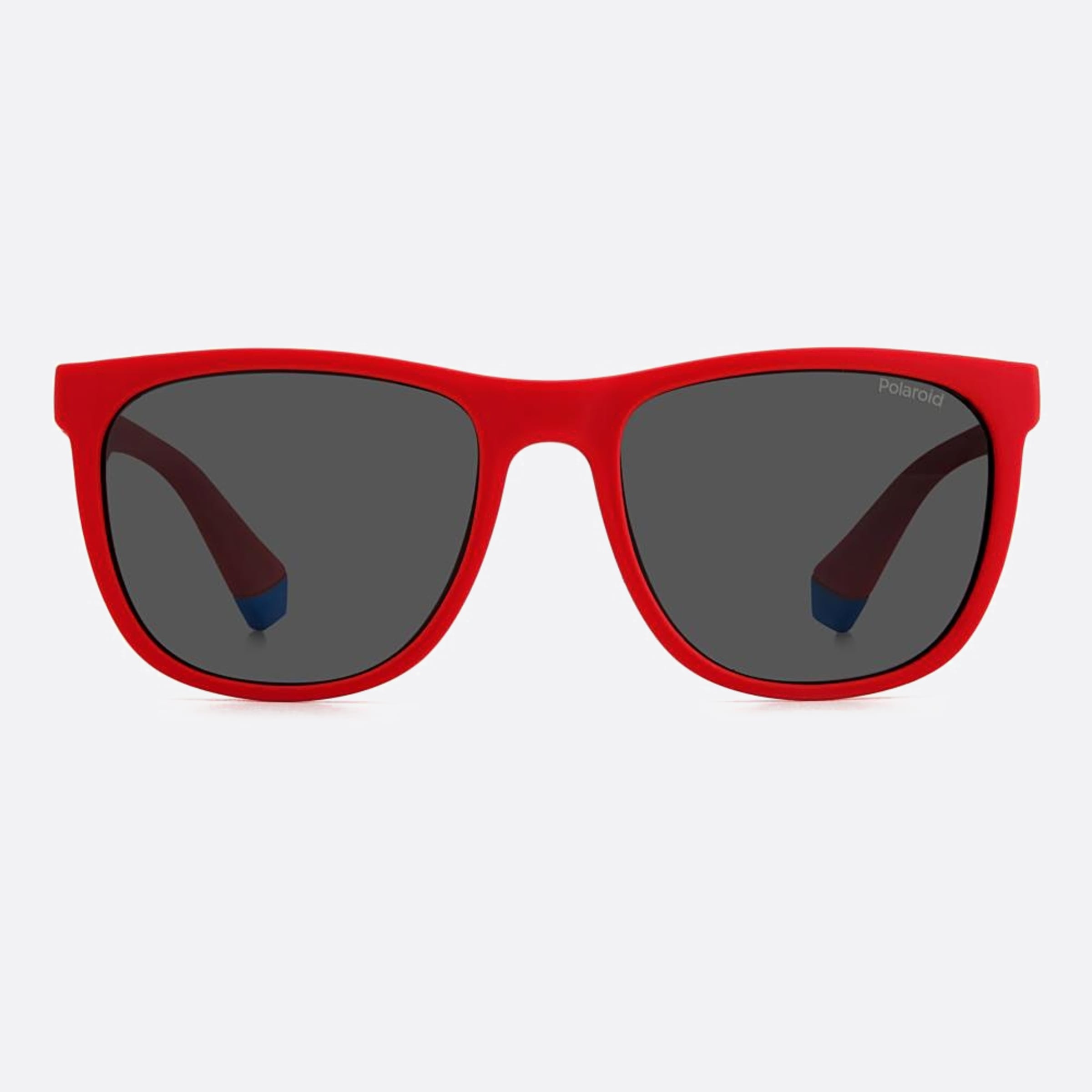 Polaroid 49mm Pld Junior 4e3 Red Squared Polarized Unisex Sunglasses - Main View