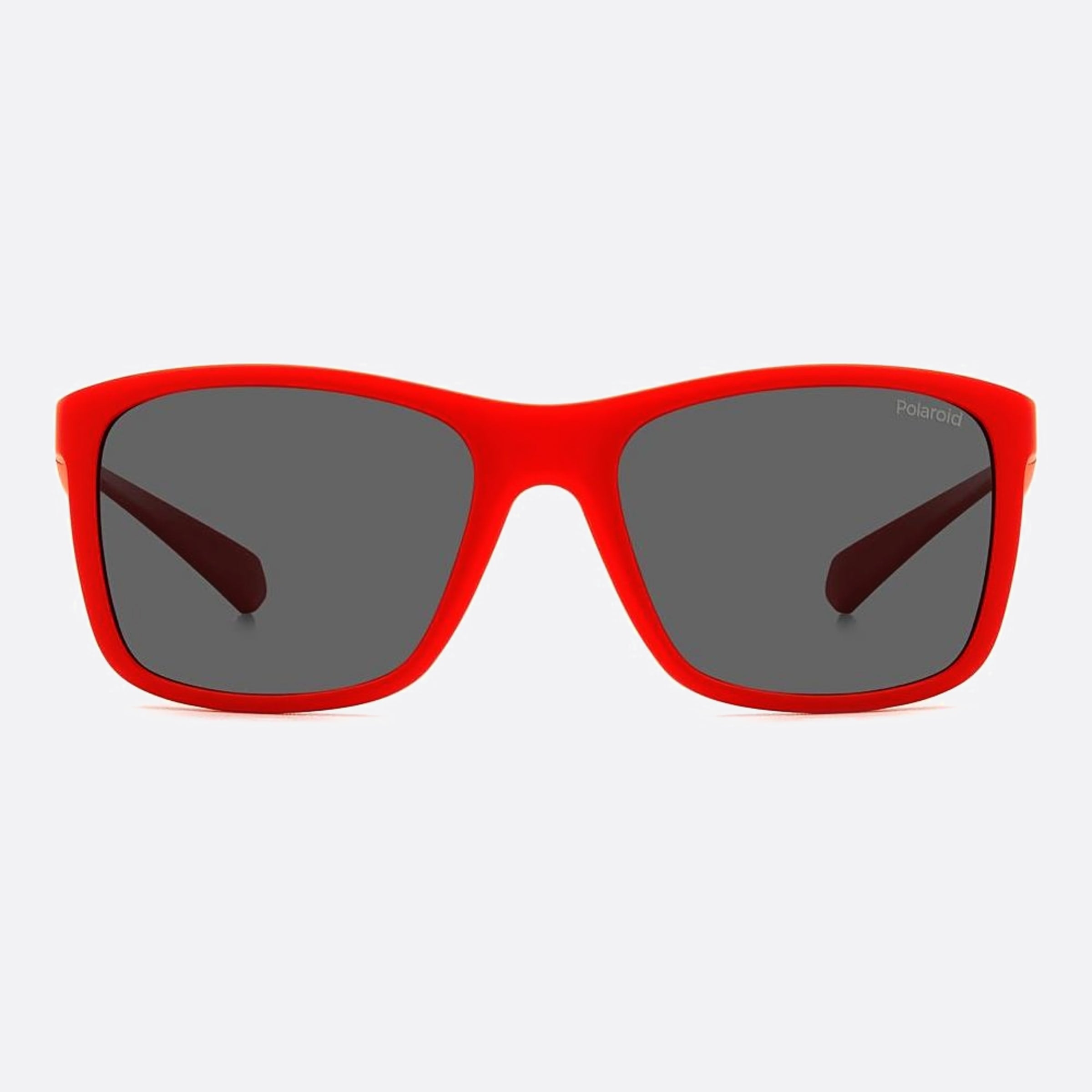 Polaroid 49mm Pld 4e3 Red Squared Polarized Unisex Sunglasses - Main View
