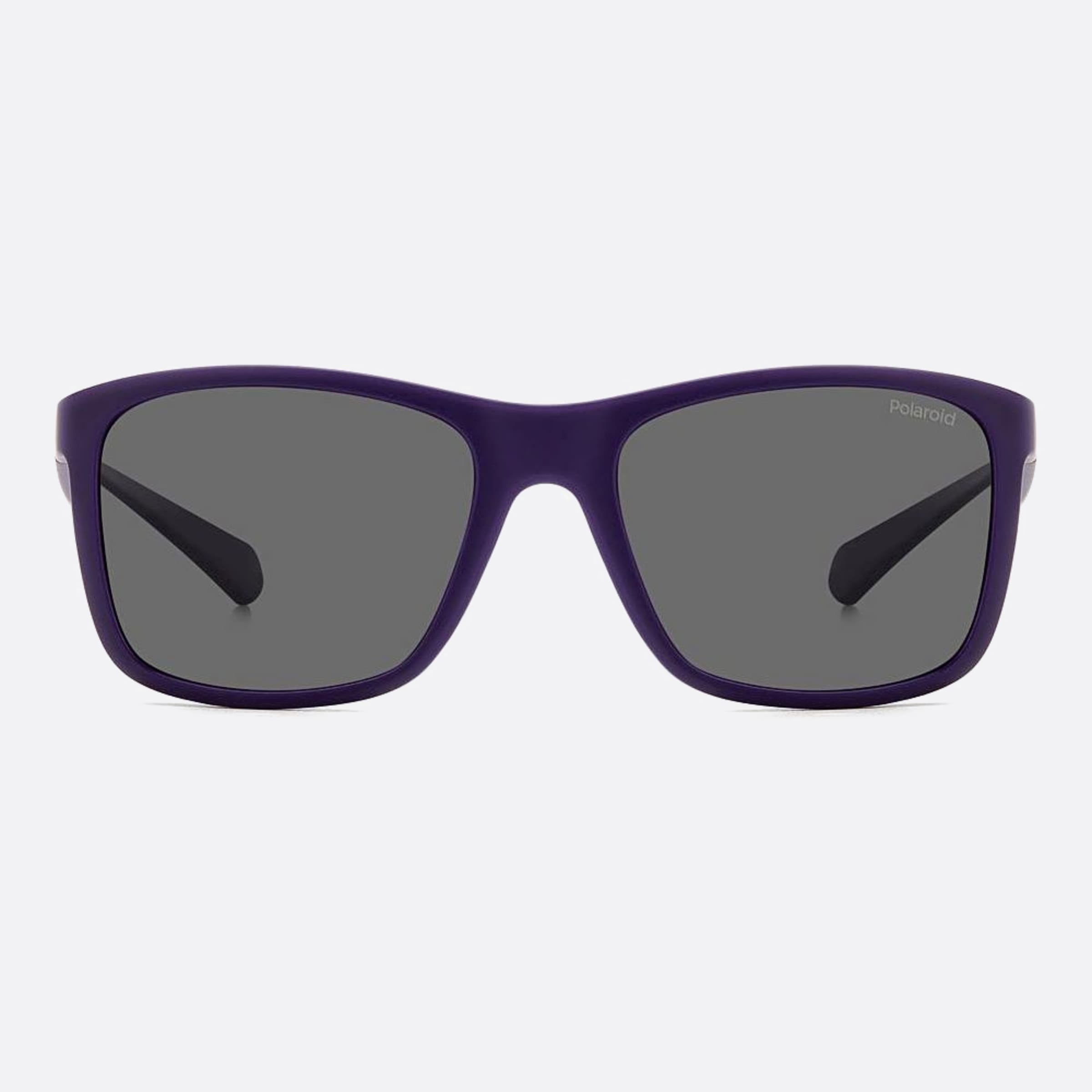 Polaroid 49mm Pld 80z Black Squared Polarized Unisex Sunglasses - Main View