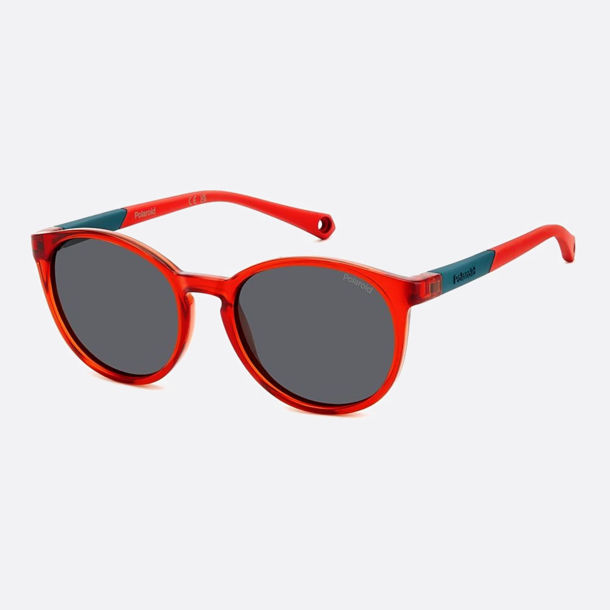 Polaroid 47mm Pld C9a Red Visor Polarized Unisex Sunglasses - Side View