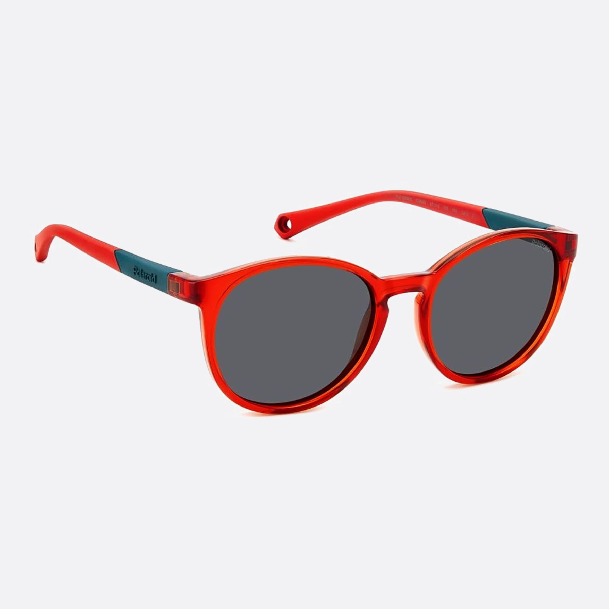 Polaroid 47mm Pld C9a Red Visor Polarized Unisex Sunglasses - Detail View