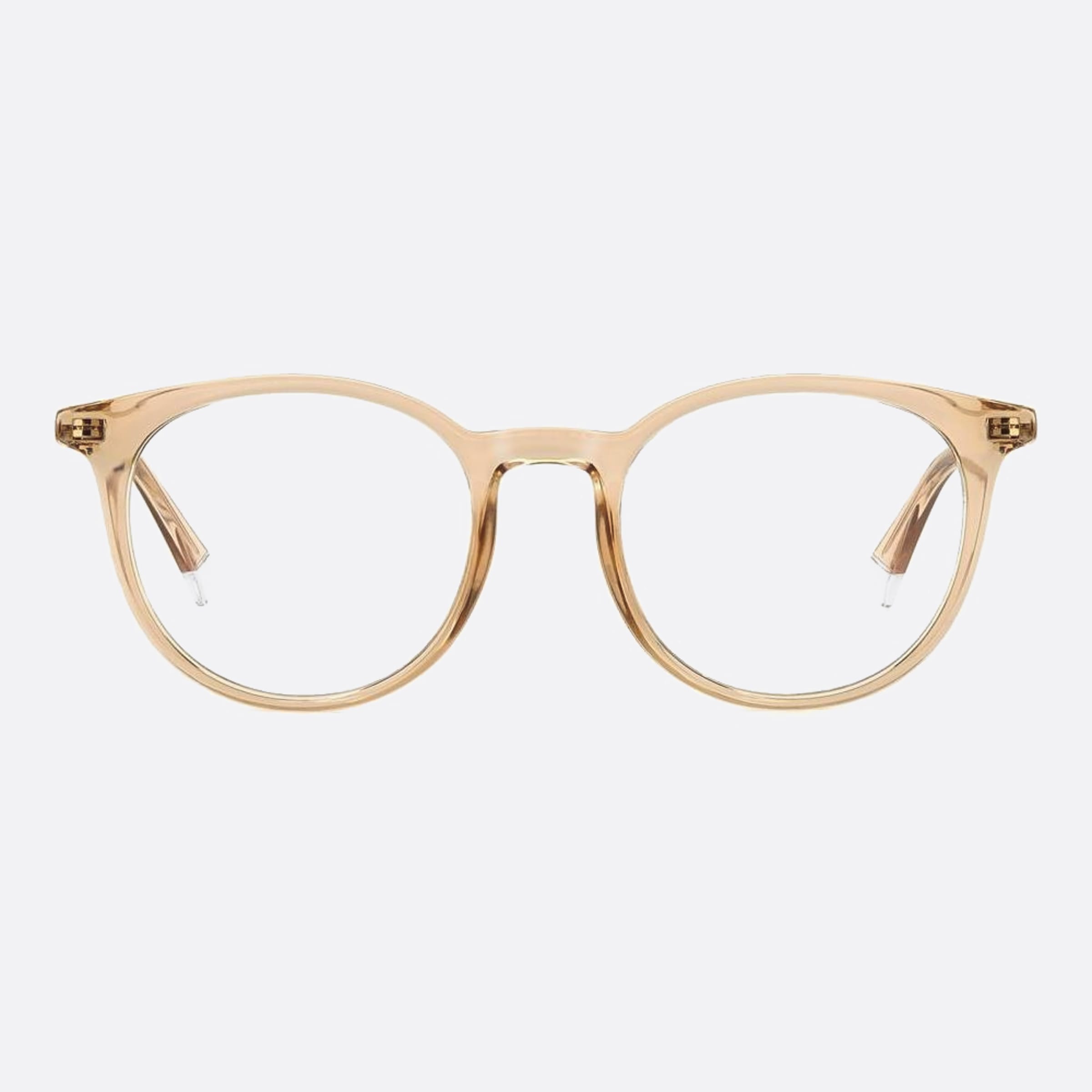 Polaroid 50mm Pld D496 10a Brown Geometric Unisex Eyeglasses - Main View