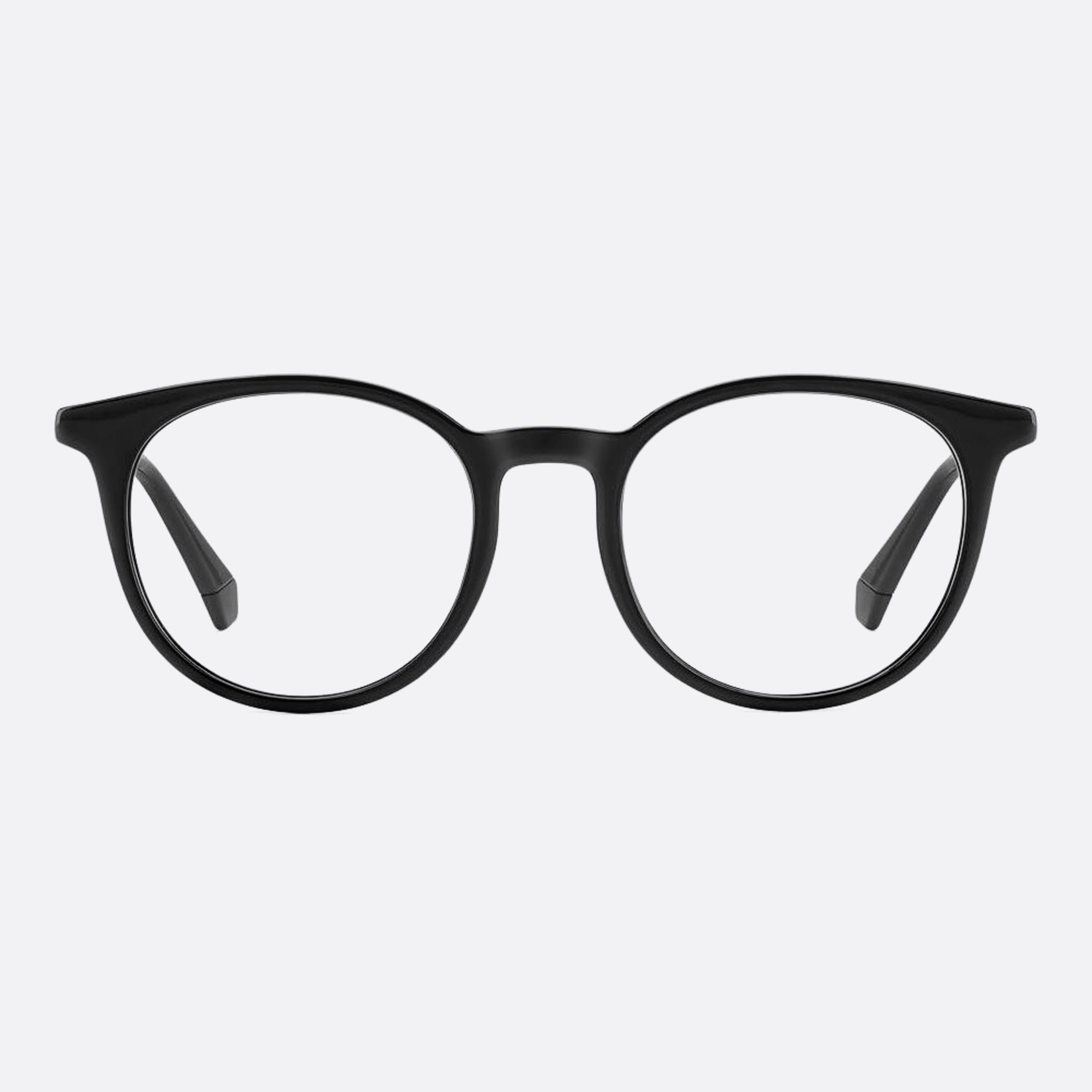Polaroid 50mm Pld D496 Black Geometric Unisex Eyeglasses - Main View