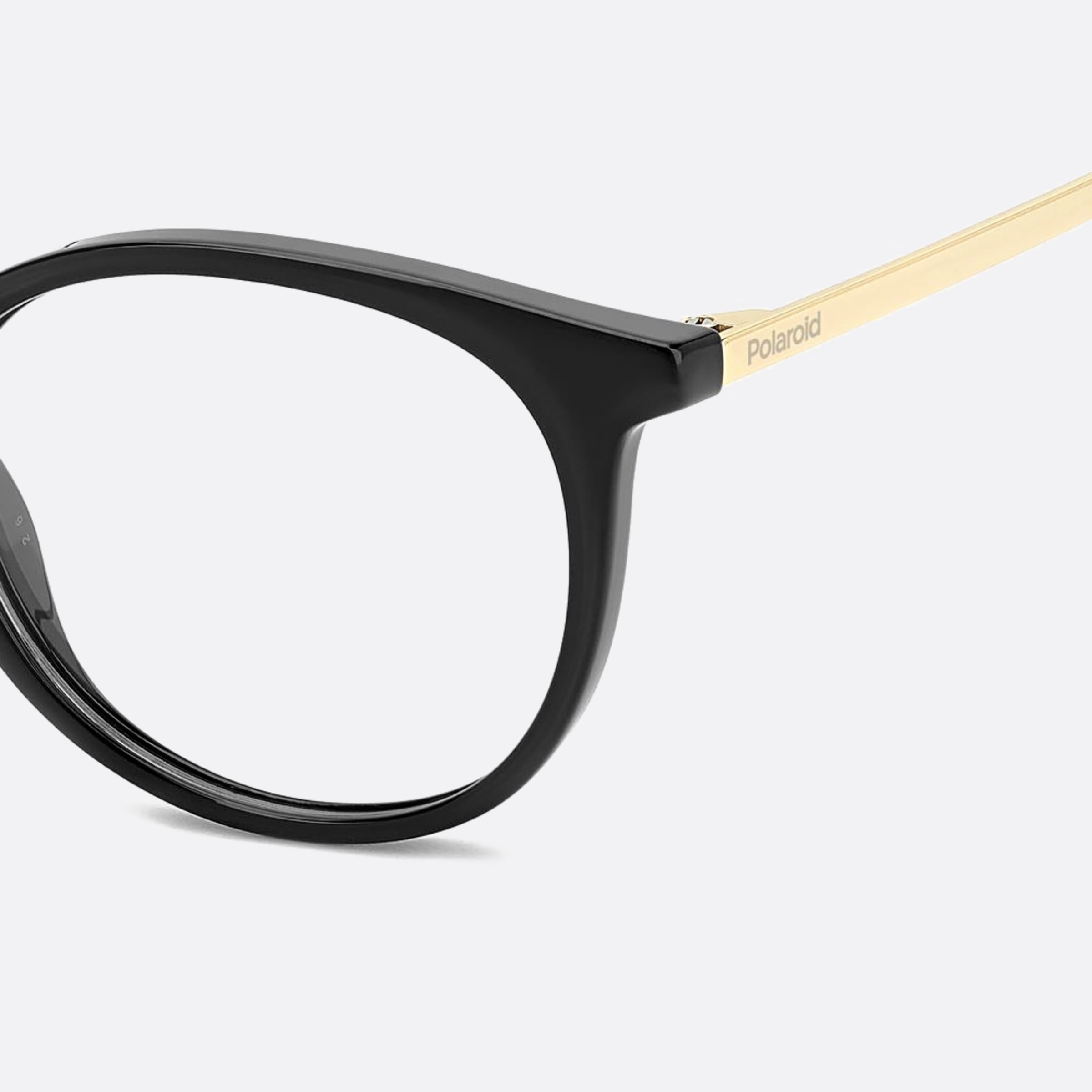 Polaroid 50mm Pld D496 Black Geometric Unisex Eyeglasses - Lifestyle Shot