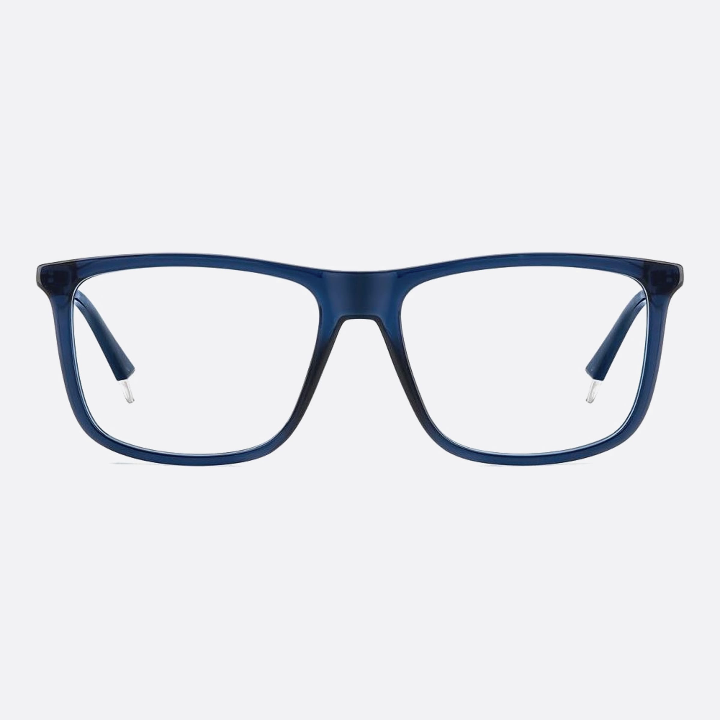 Polaroid 55mm Pld D497 Pjp Blue Squared Men Eyeglasses - Main View