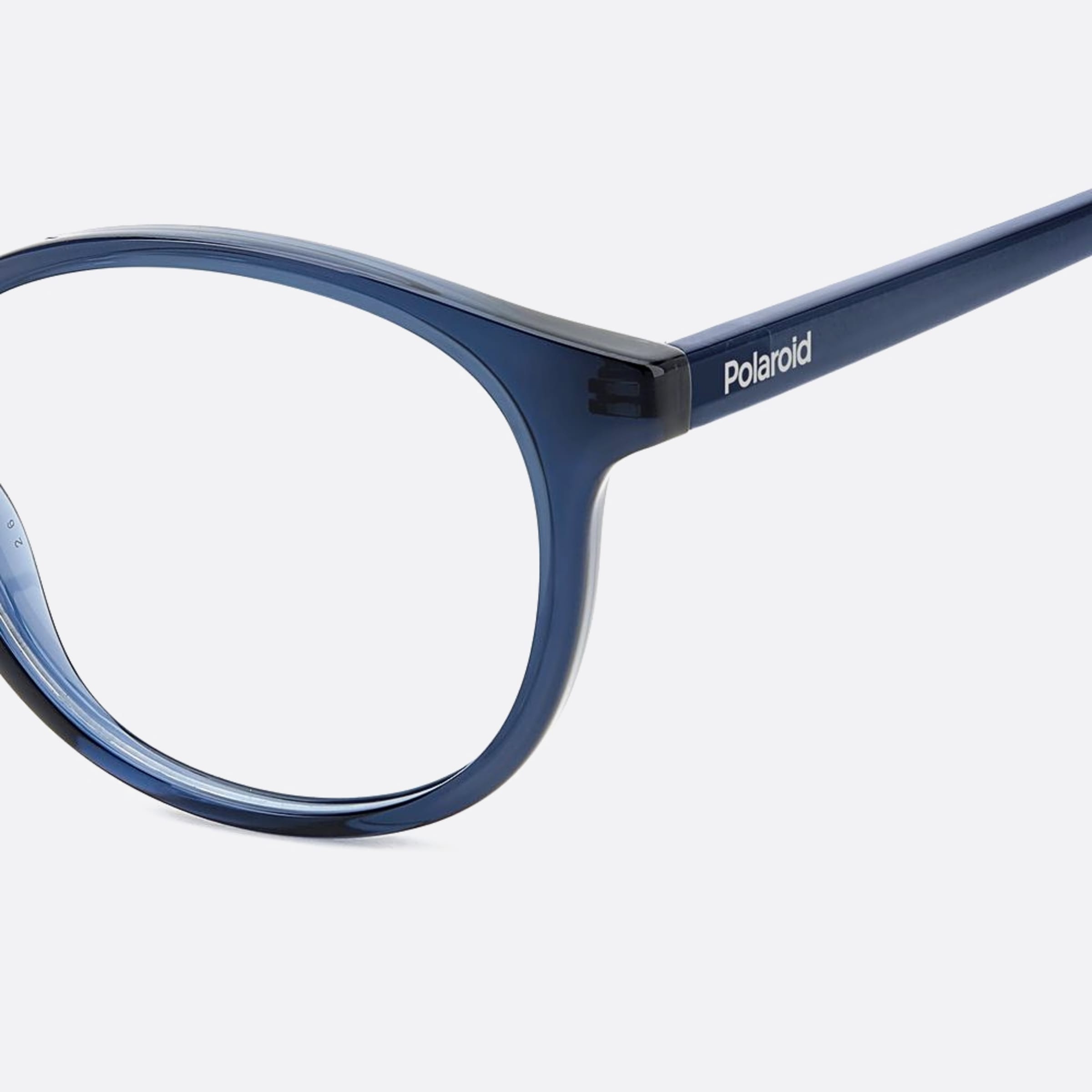 Polaroid 50mm Pld D498 Pjp Blue Geometric Unisex Eyeglasses - Additional Angle