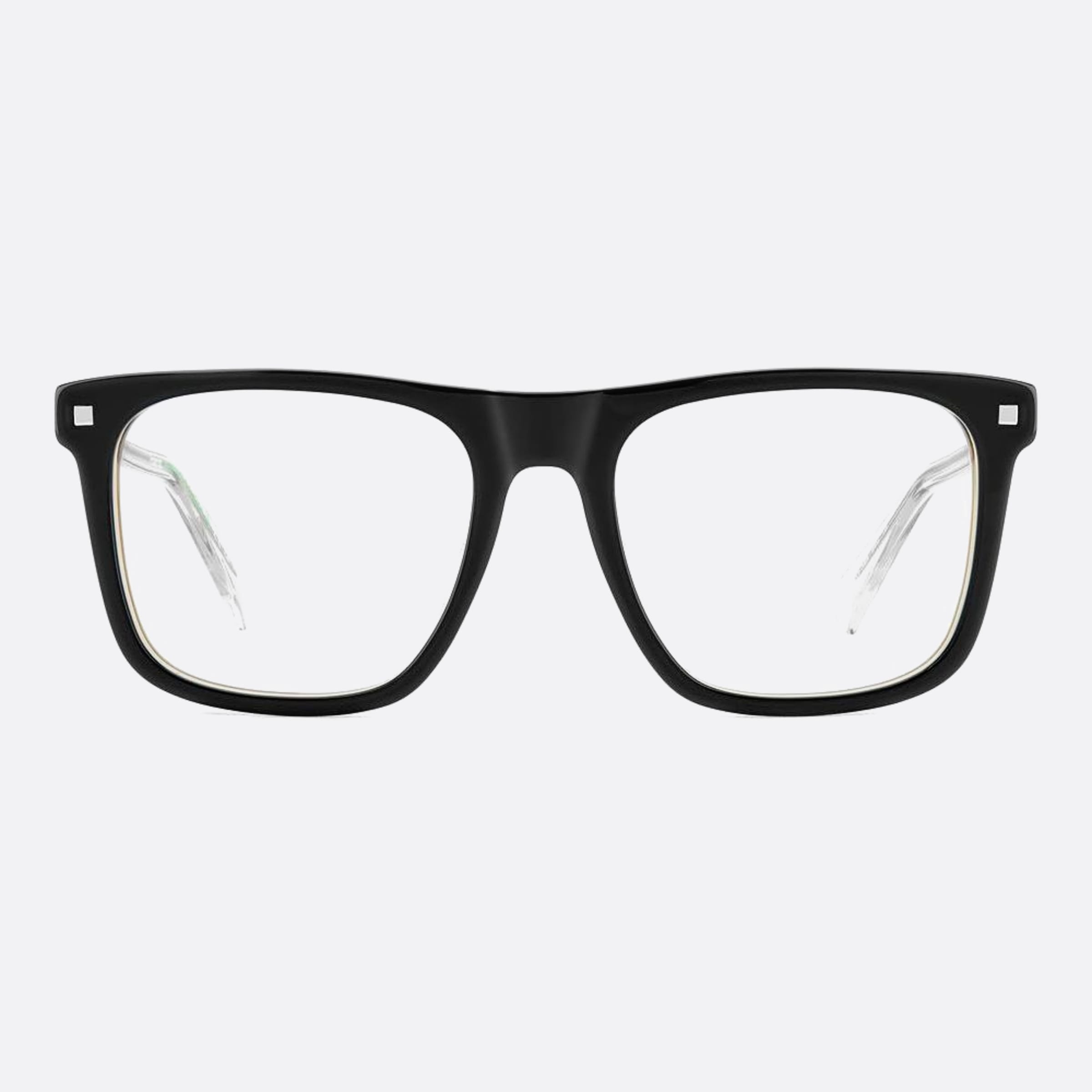 Polaroid 53mm Pld D506 0wm Black Geometric Men Eyeglasses - Main View