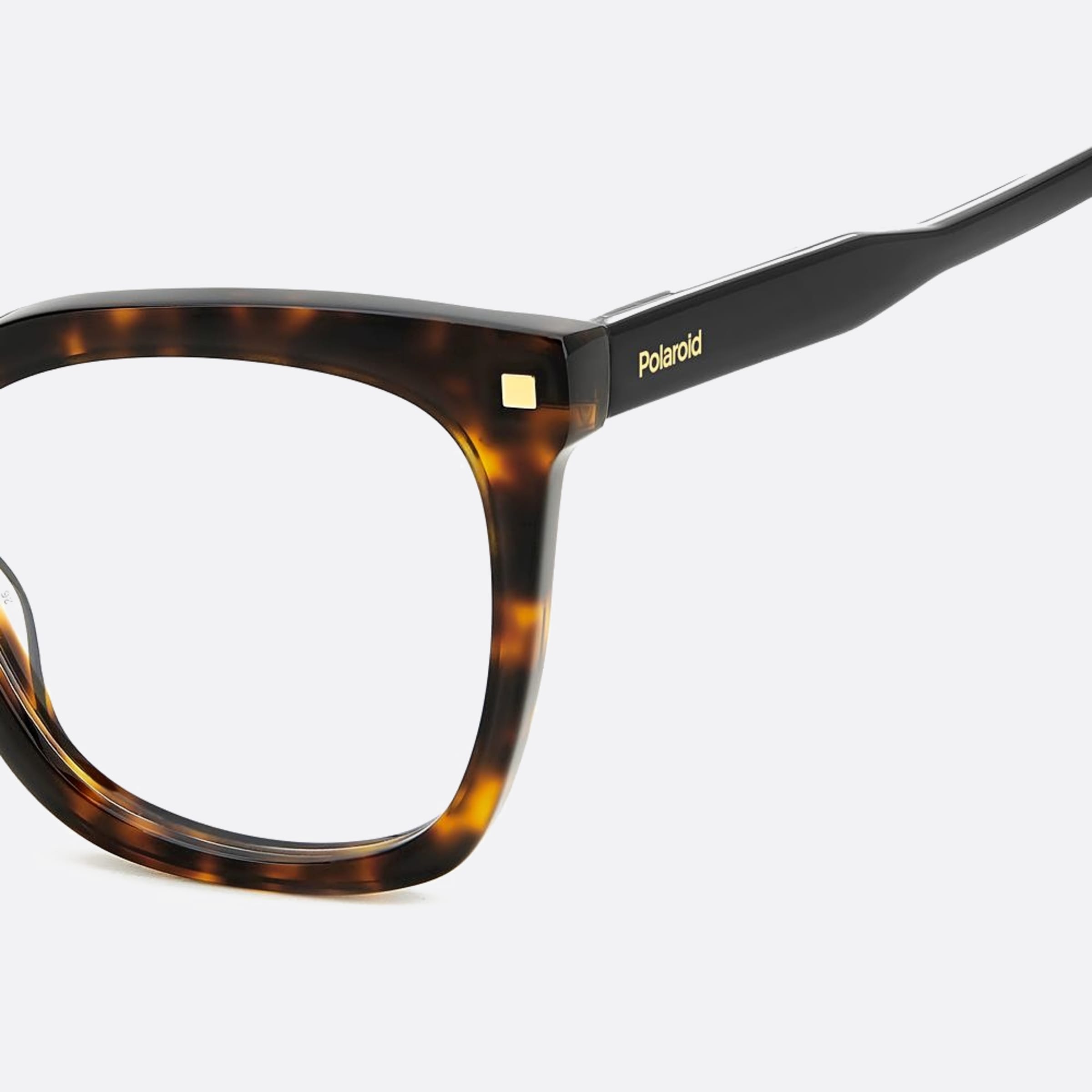 Polaroid 51mm Pld D507 Havana Squared Women Eyeglasses - Lifestyle Shot