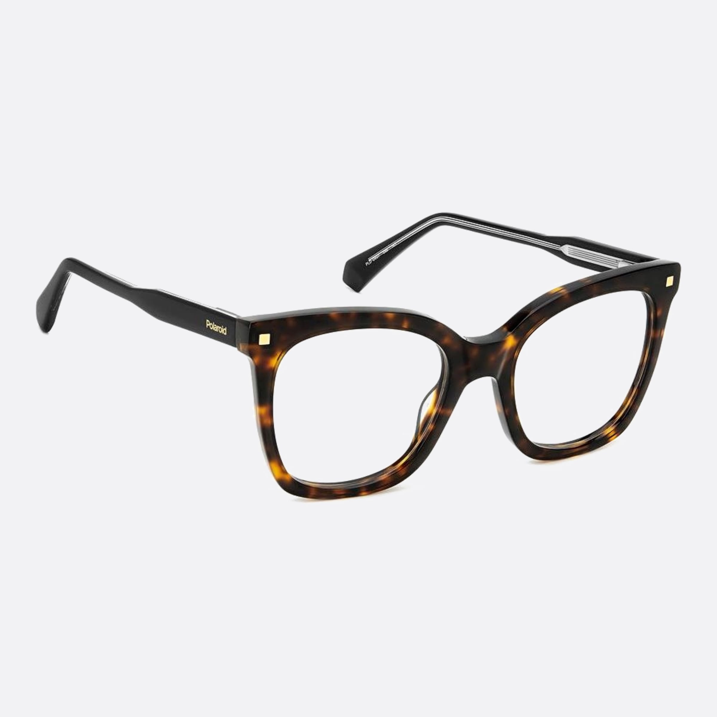 Polaroid 51mm Pld D507 Havana Squared Women Eyeglasses - Additional Angle