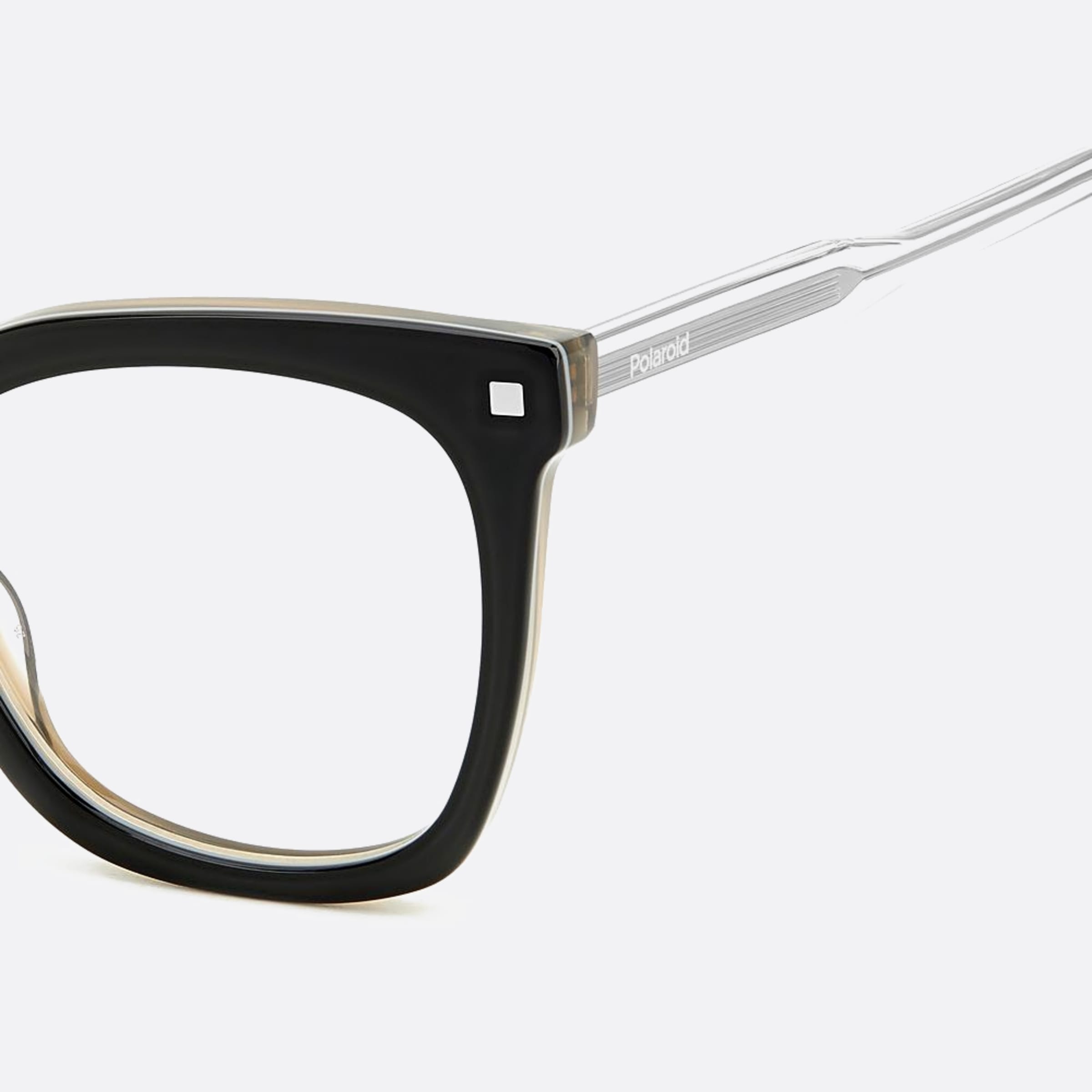 Polaroid 51mm Pld D507 0wm Black Squared Women Eyeglasses - Additional Angle
