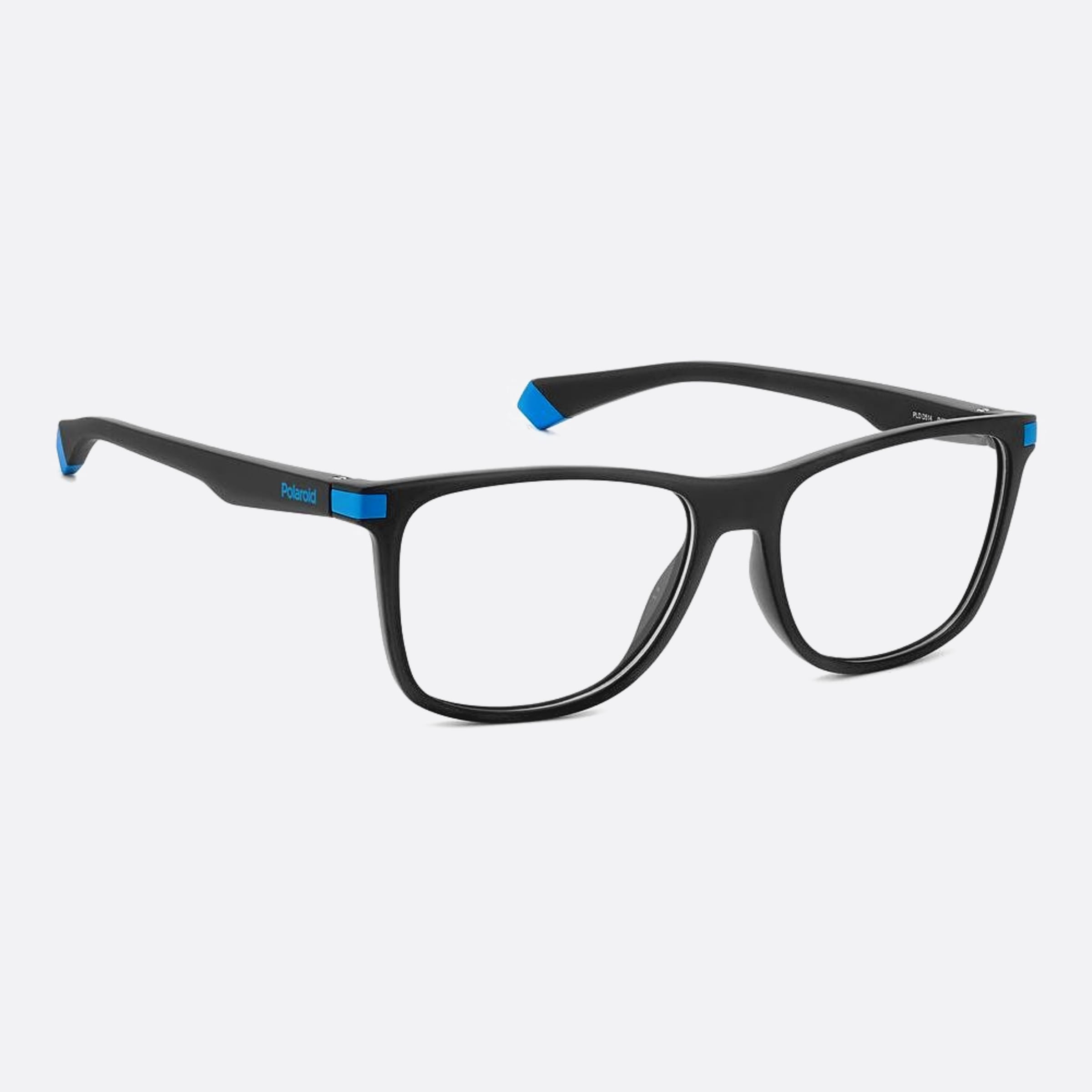 Polaroid 55mm Pld D514 0vk Blue Squared Men Eyeglasses - Lifestyle Shot