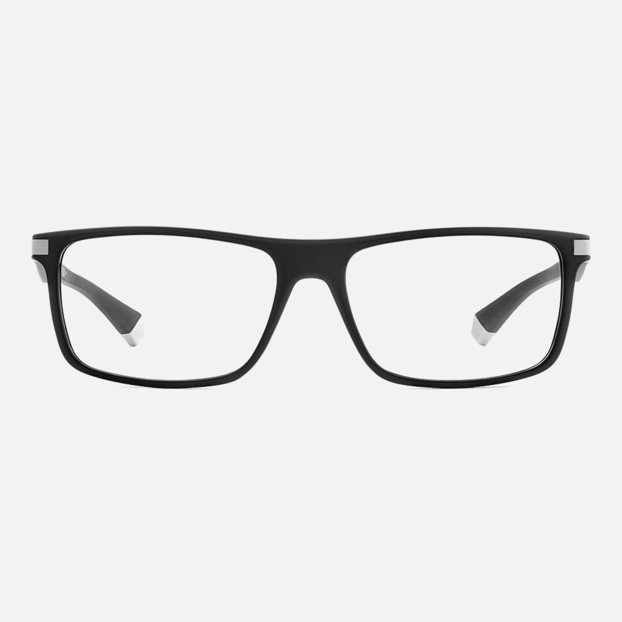 Polaroid 57mm Pld D515 O6w Grey Geometric Men Eyeglasses - Main View