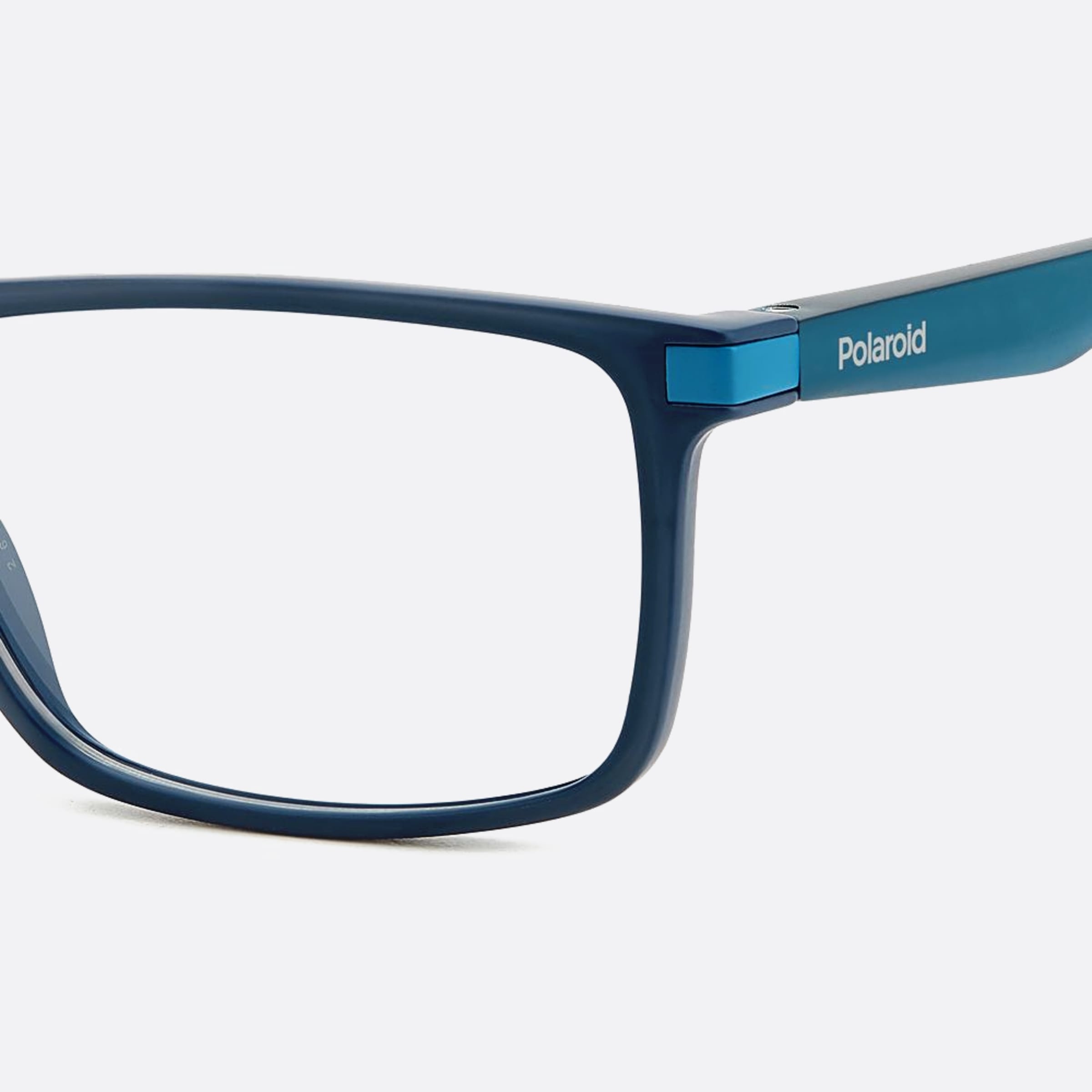 Polaroid 55mm Pld D515 Pjp Blue Geometric Men Eyeglasses - Additional Angle