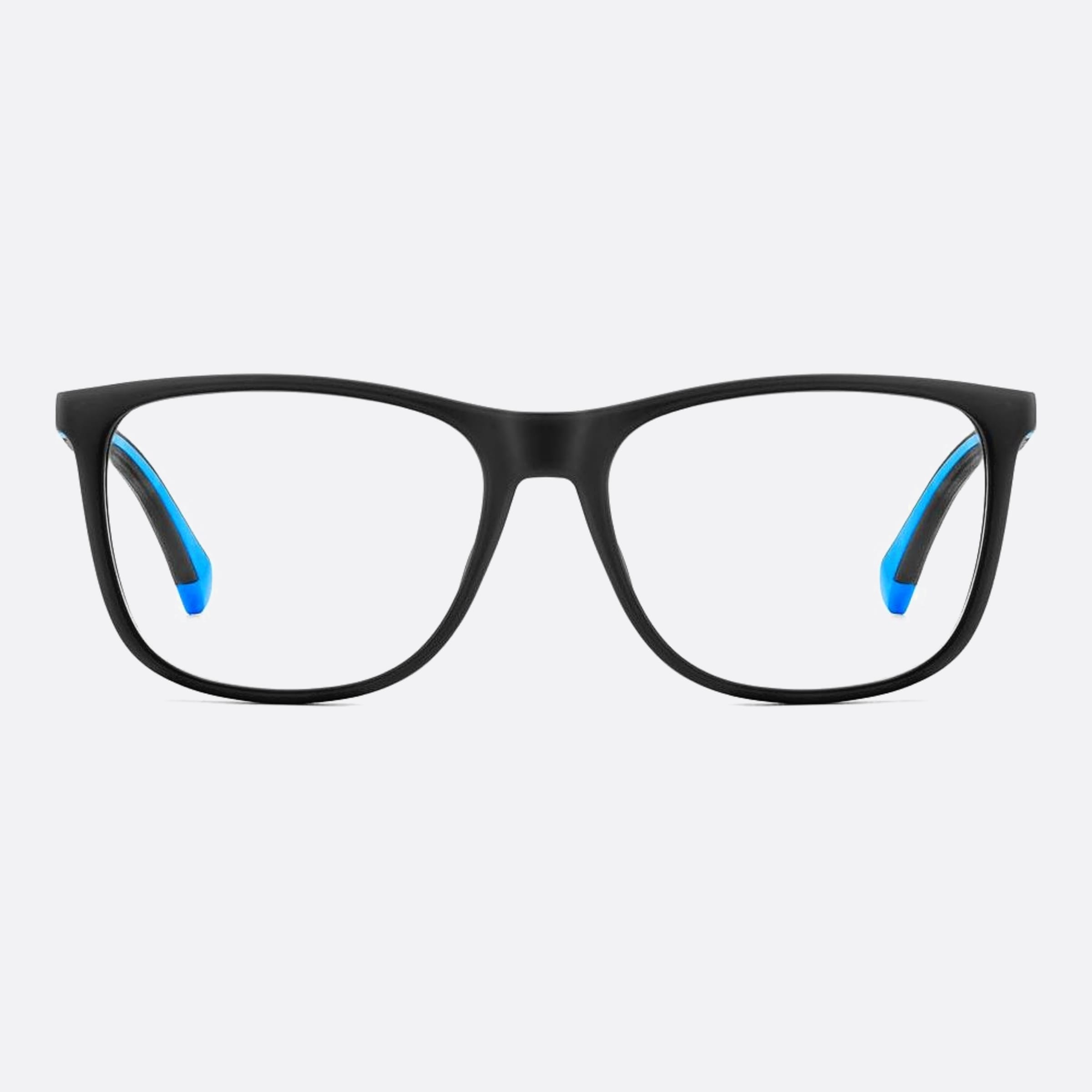 Polaroid 55mm Pld D517 0vk Blue Geometric Unisex Eyeglasses - Main View
