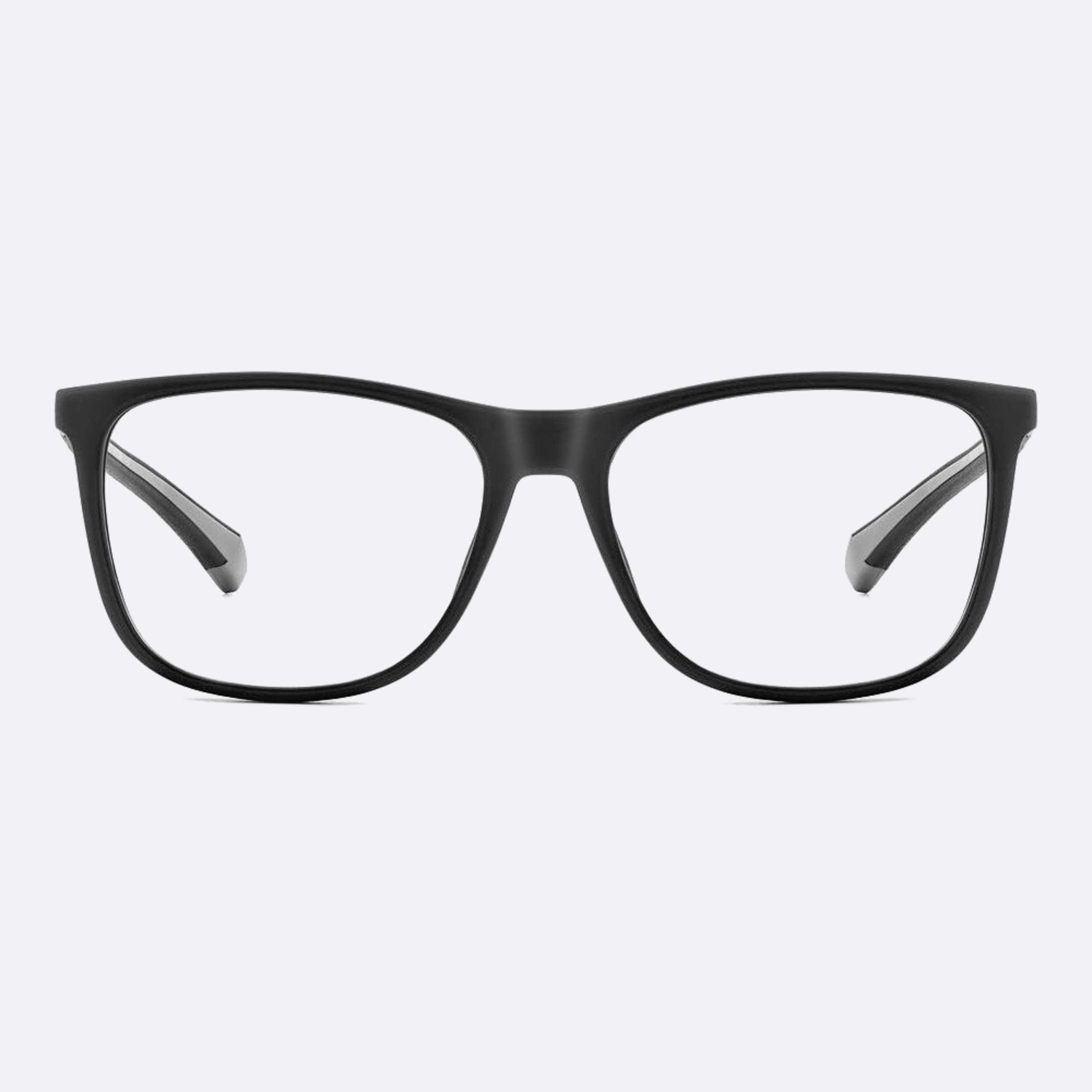 Polaroid 55mm Pld D517 O6w Black Geometric Unisex Eyeglasses - Main View